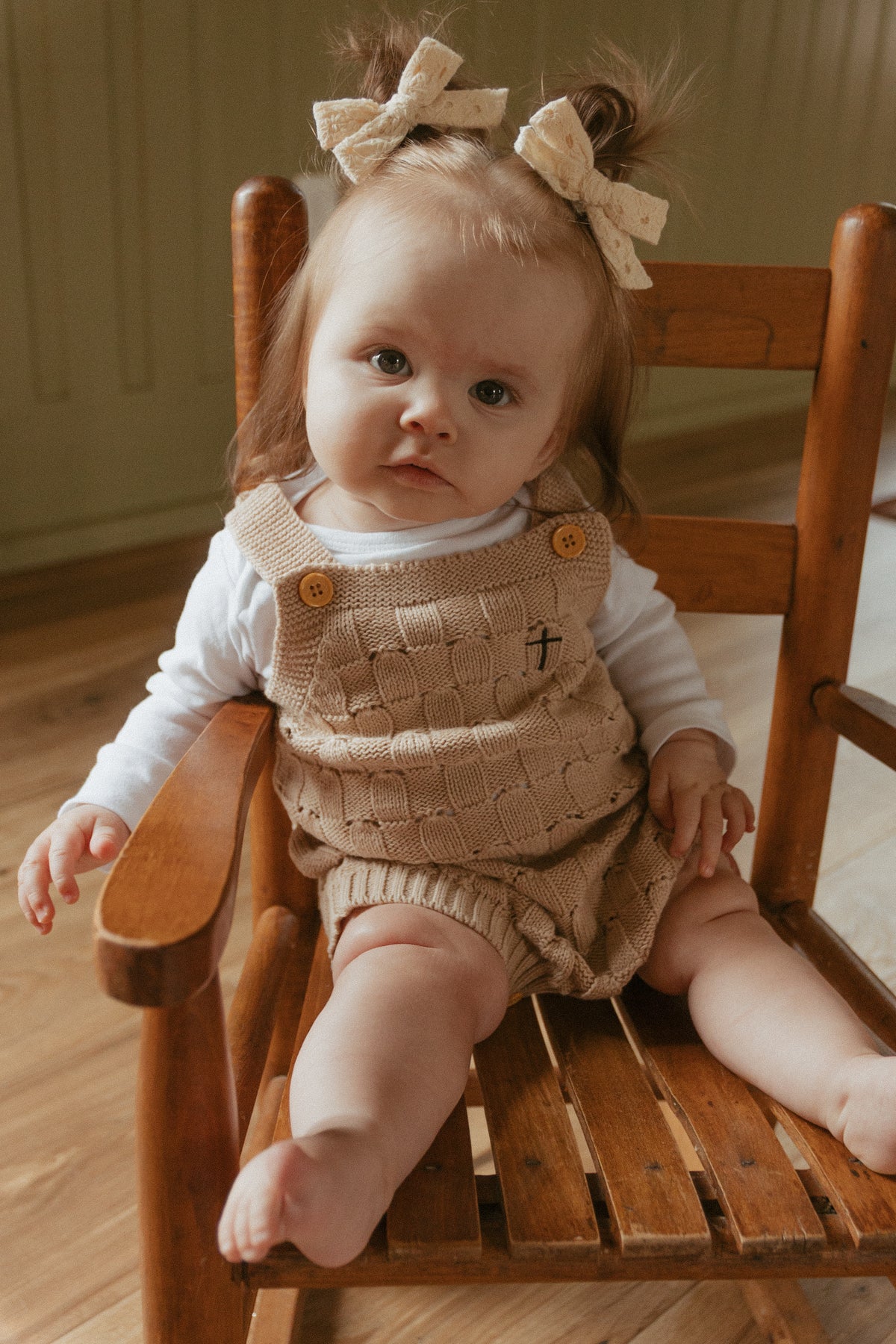 Sunday Morning Embroidered Romper