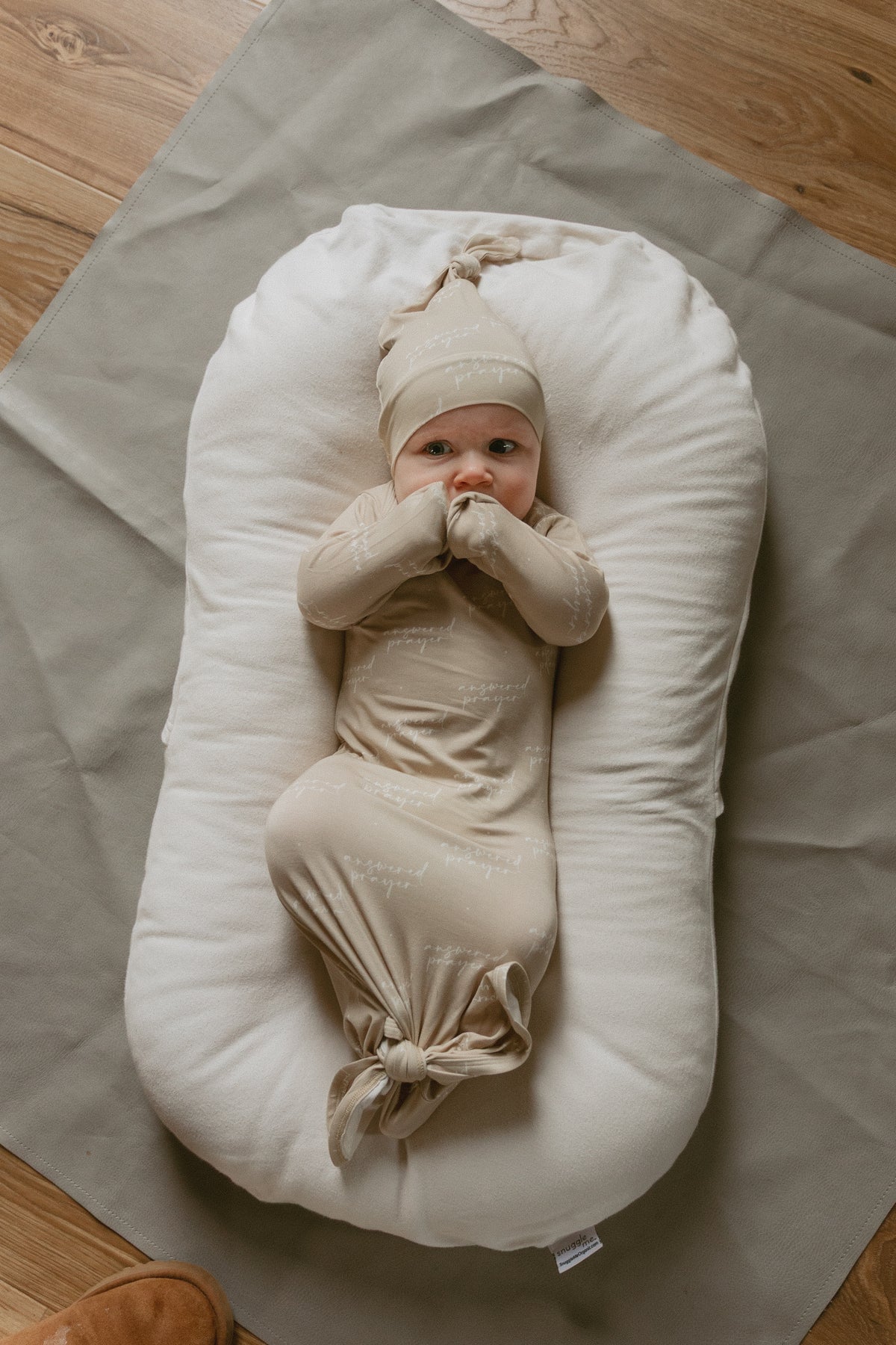 Answered Prayer Bamboo Gown & Matching Beanie