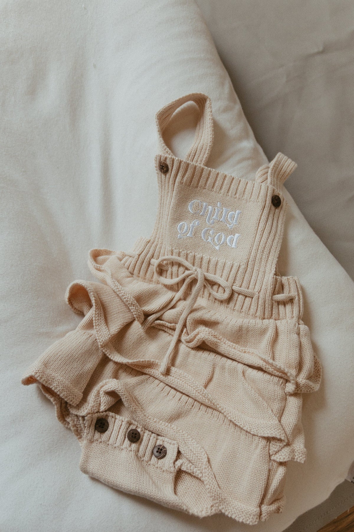 Knit Ruffled Child of God Dress