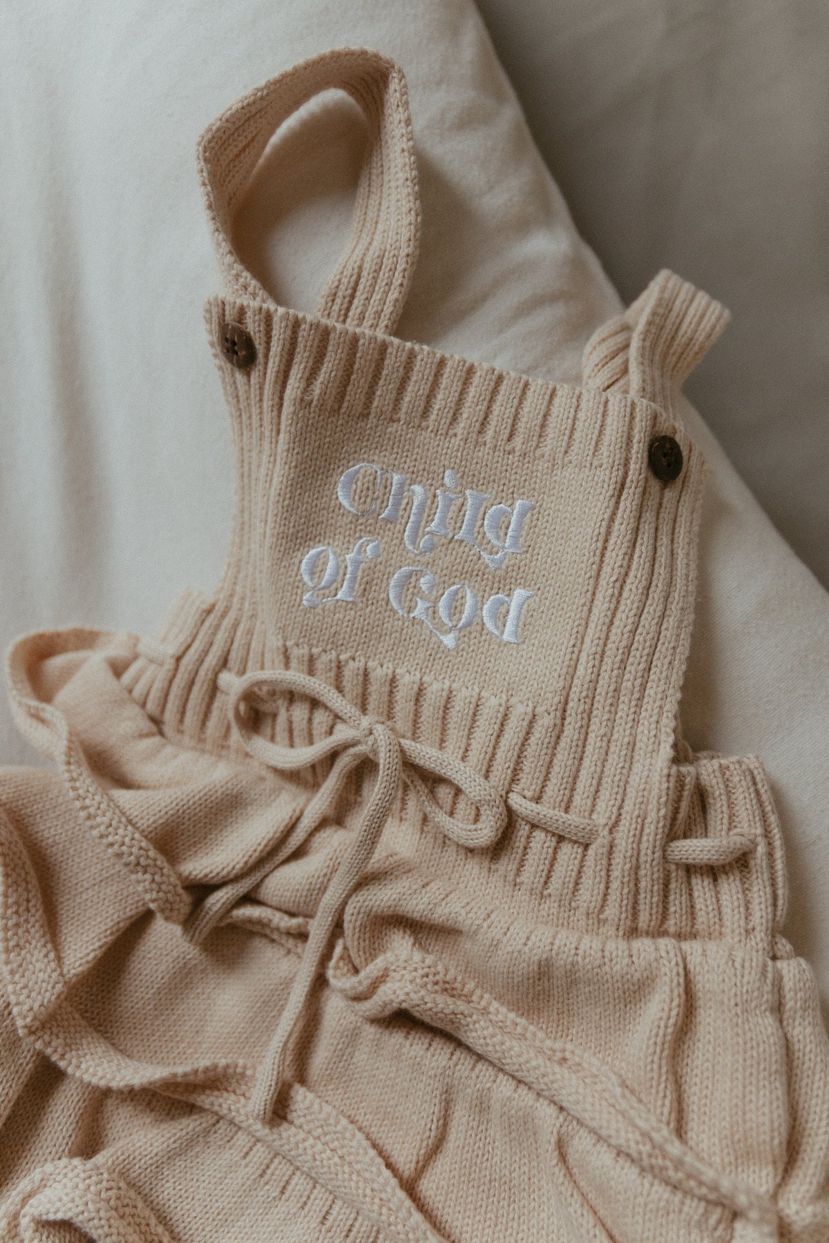 Knit Ruffled Child of God Dress