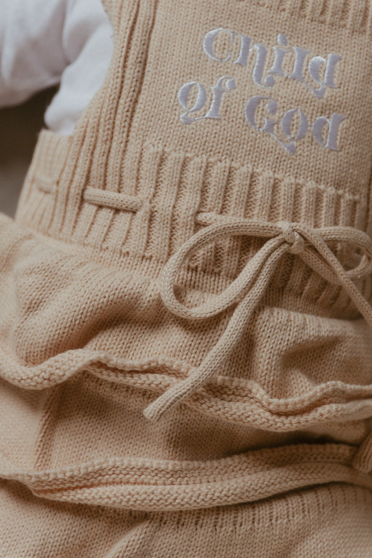 Knit Ruffled Child of God Dress