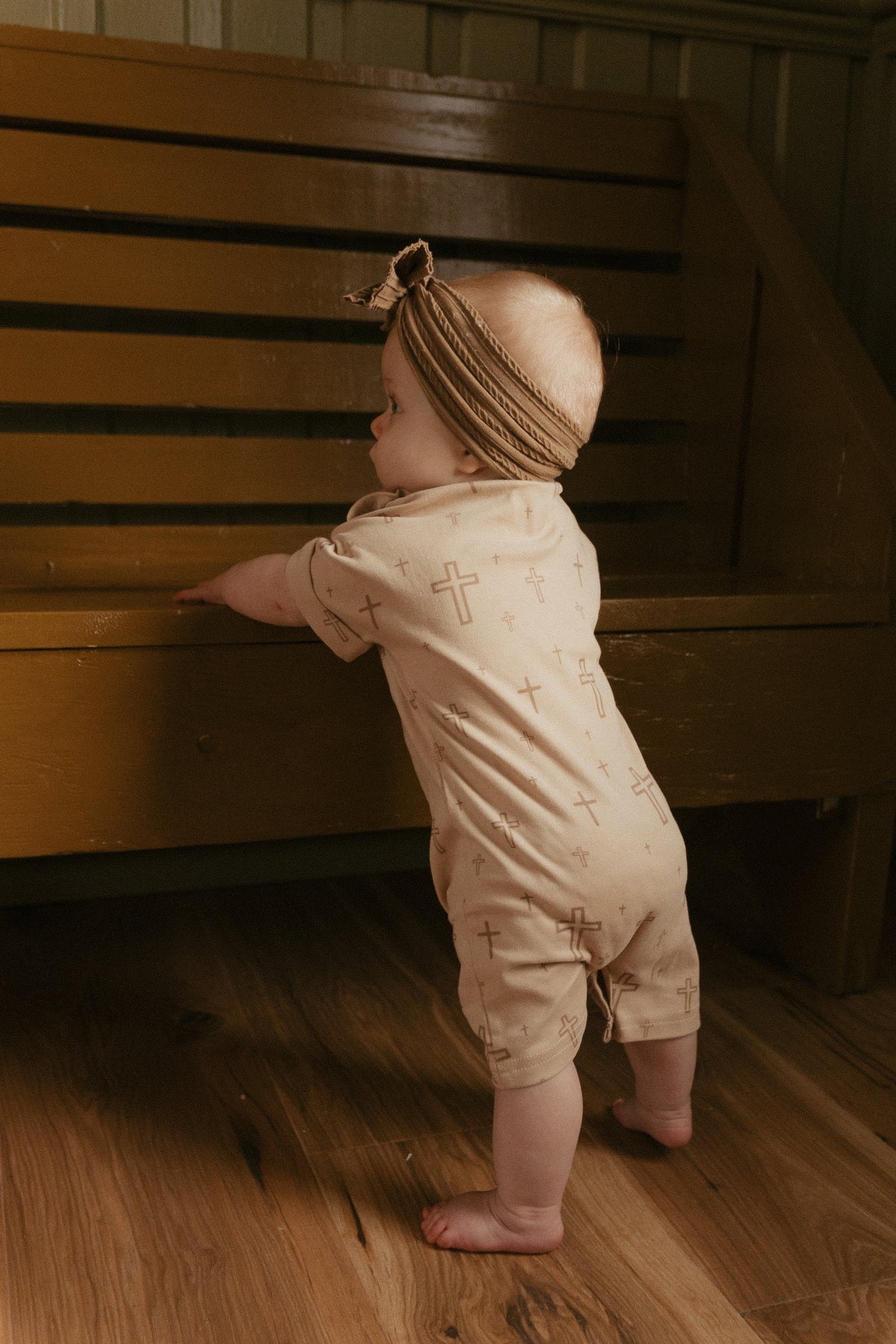 Raised on Milk & Jesus Cross Jumpsuit
