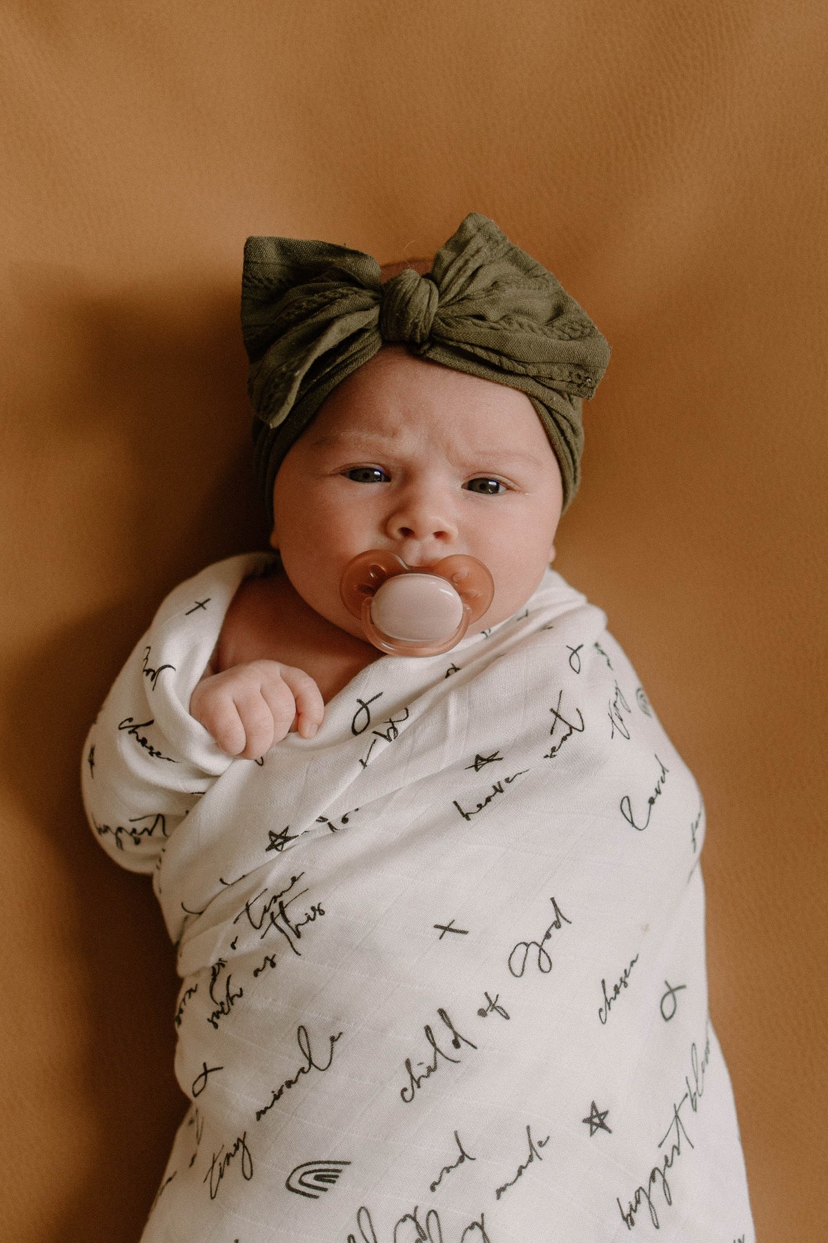 God's Words Swaddle Blanket