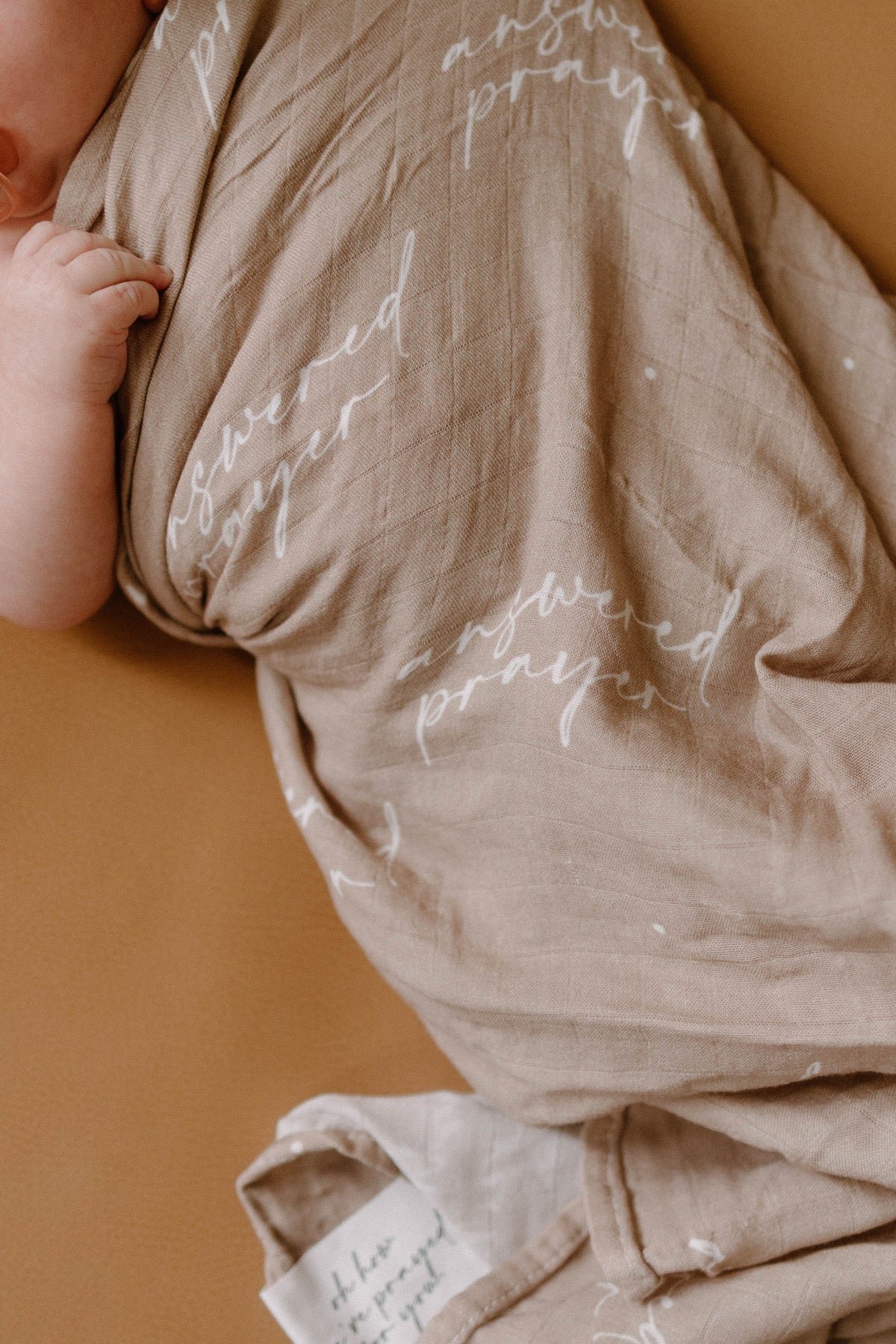 Answered Prayer Swaddle Blanket