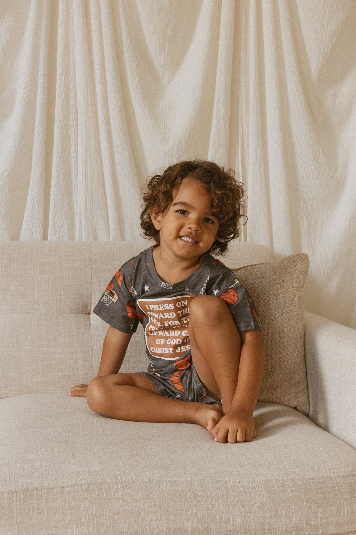 Philippians Basketball Shorts & Tee Set