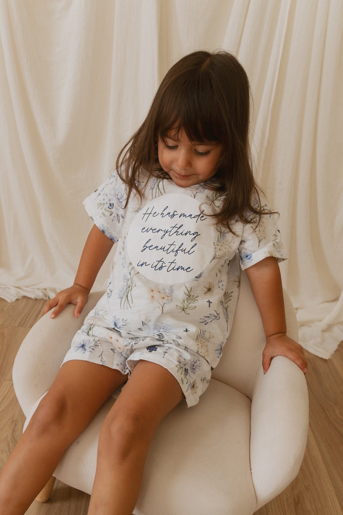 Ecclesiastes Floral Shorts & Tee Set
