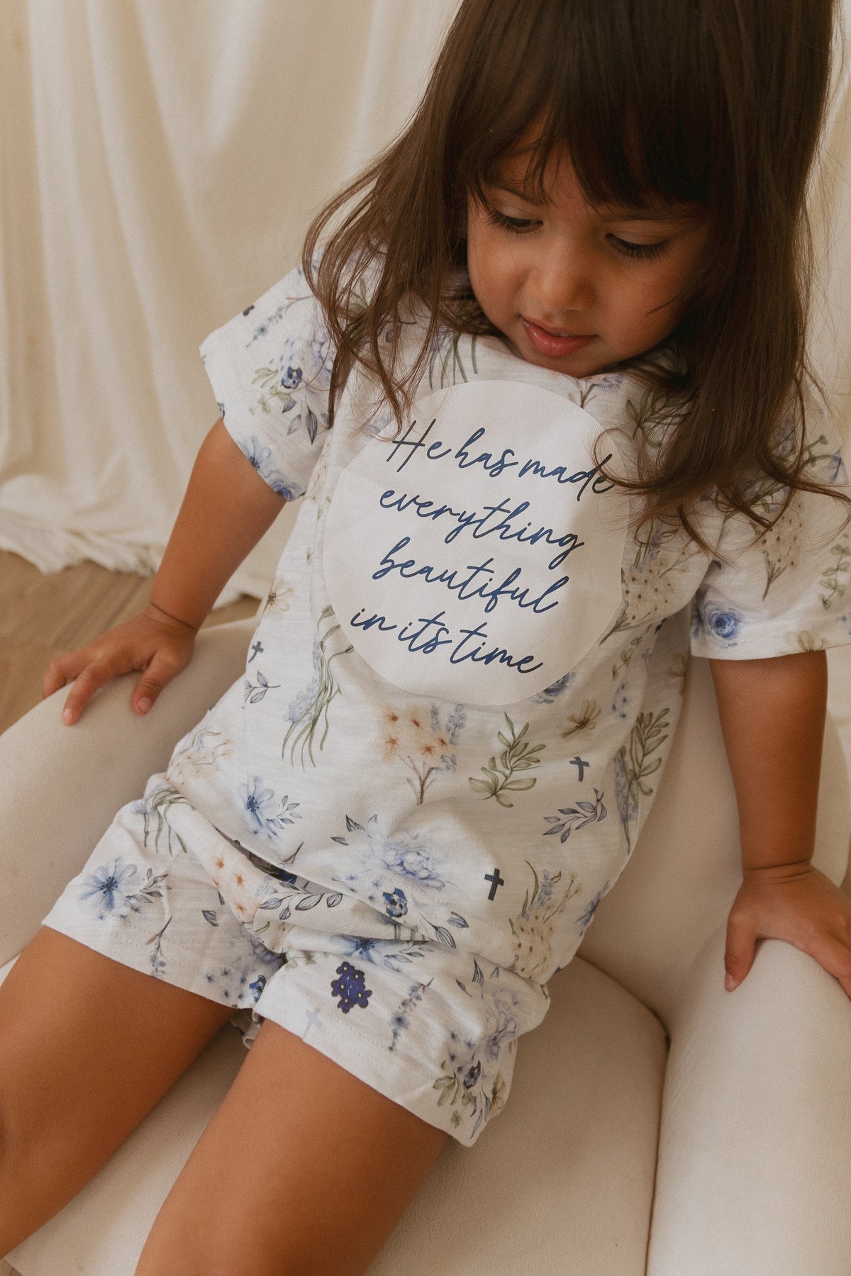 Ecclesiastes Floral Shorts & Tee Set