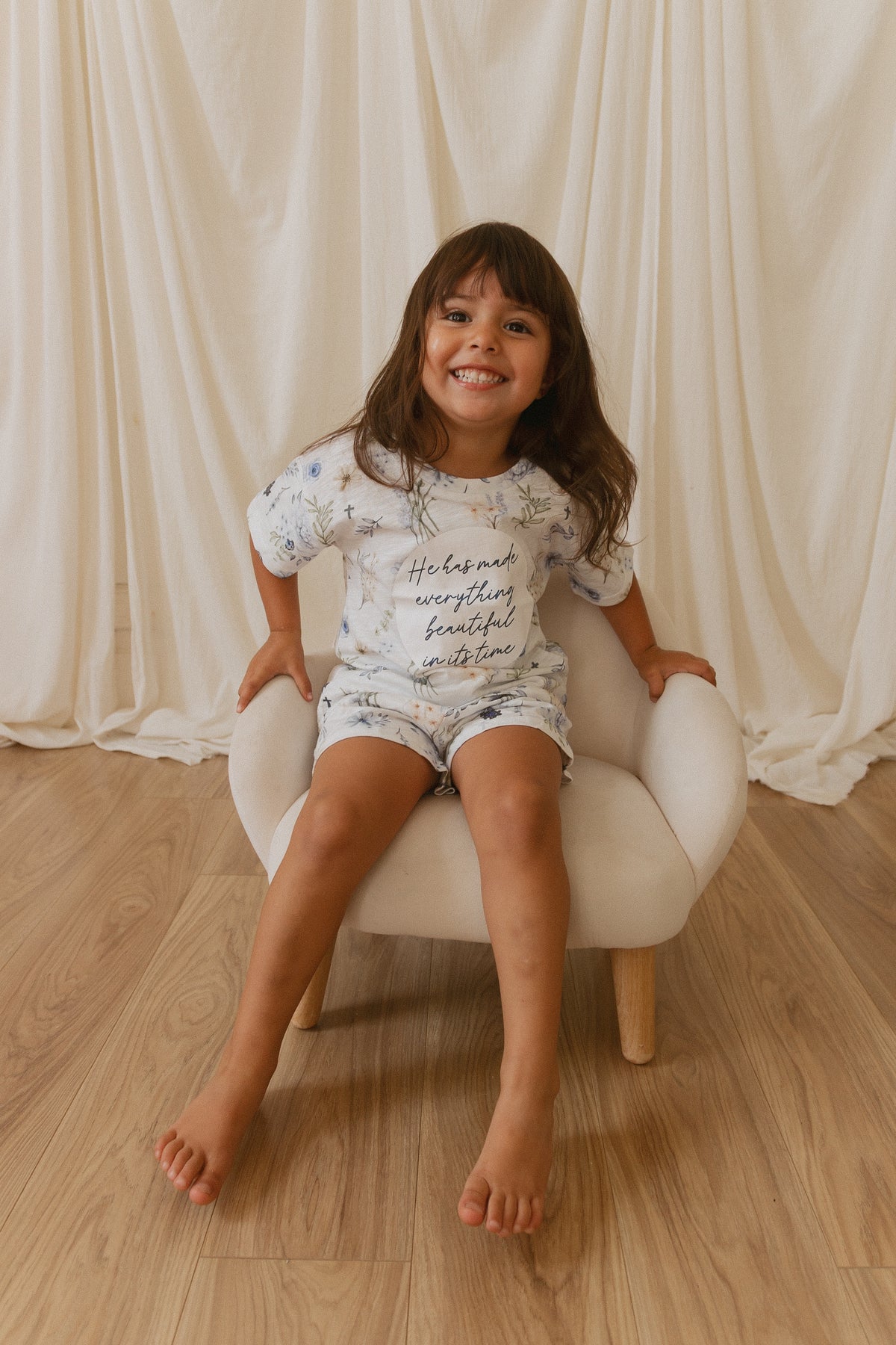 Ecclesiastes Floral Shorts & Tee Set