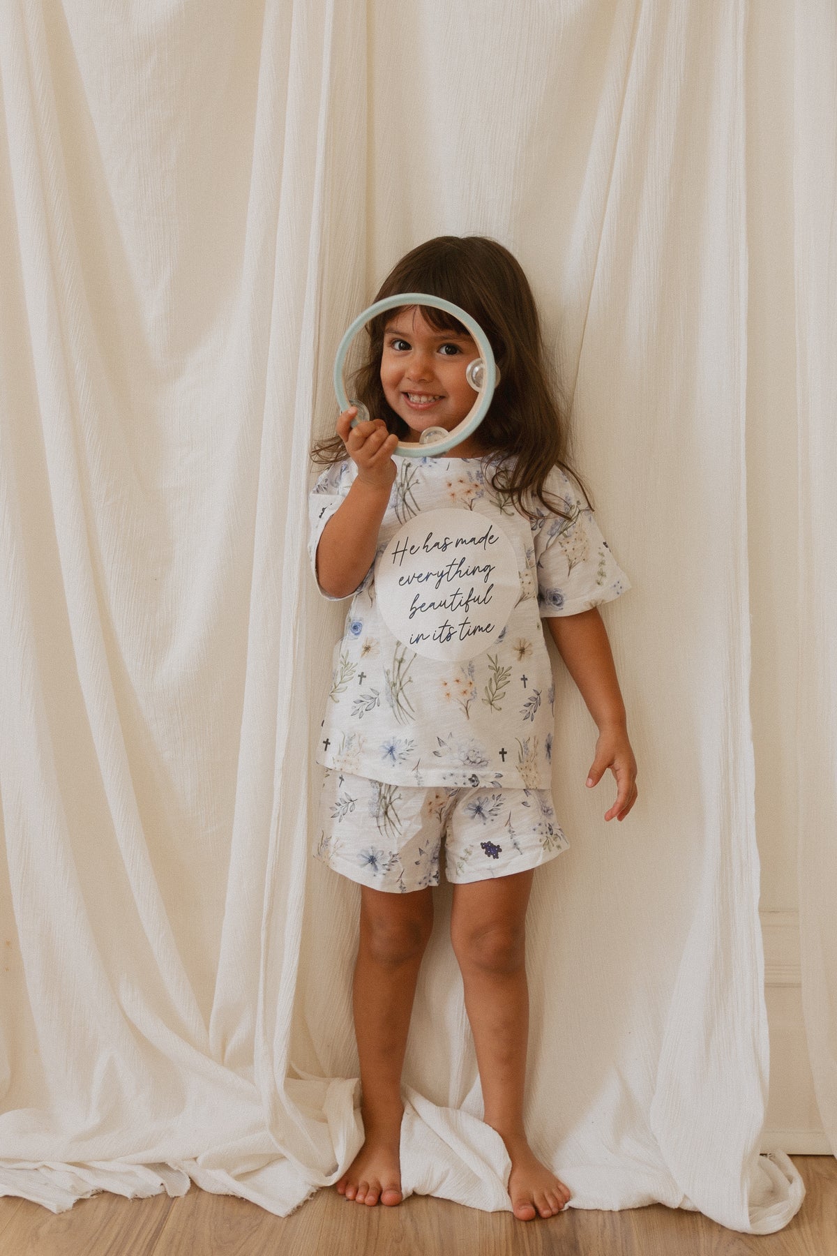 Ecclesiastes Floral Shorts & Tee Set