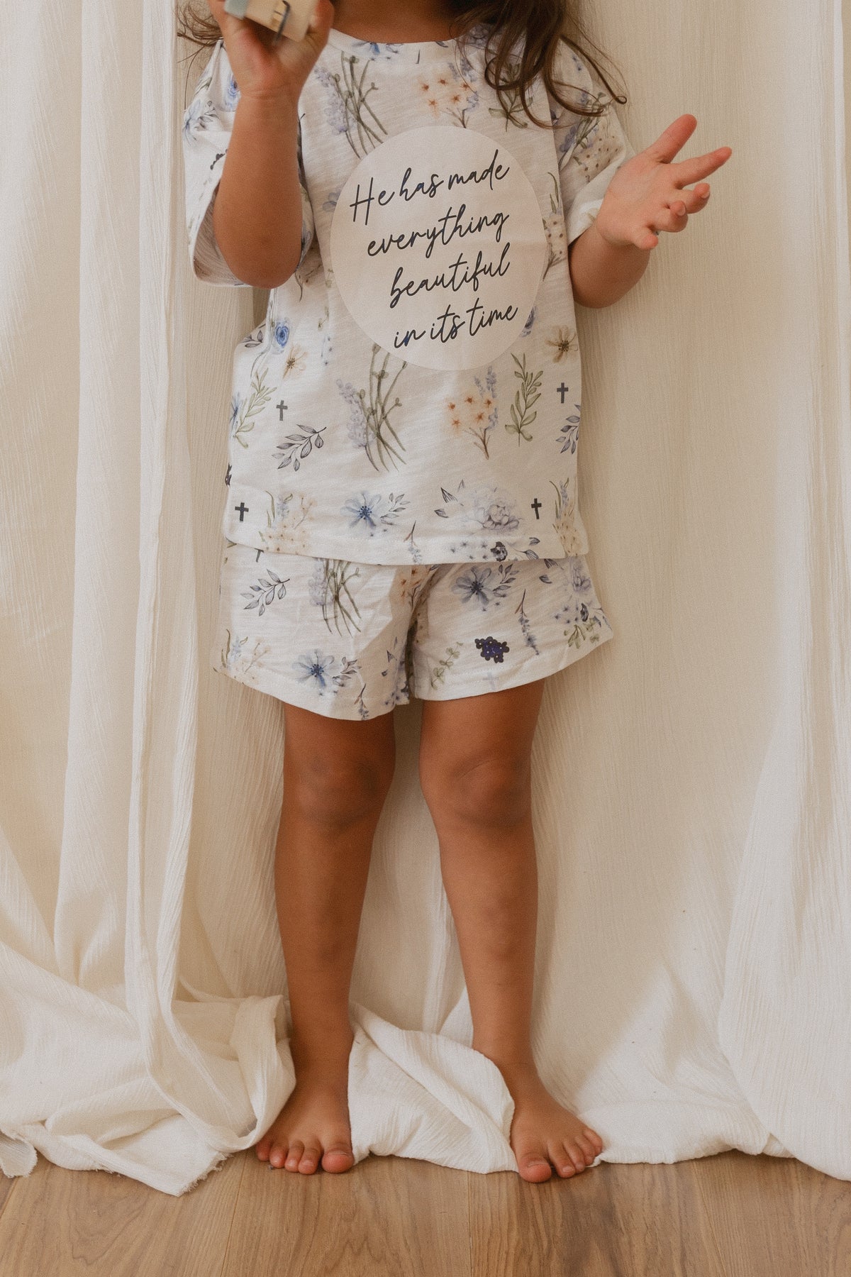 Ecclesiastes Floral Shorts & Tee Set