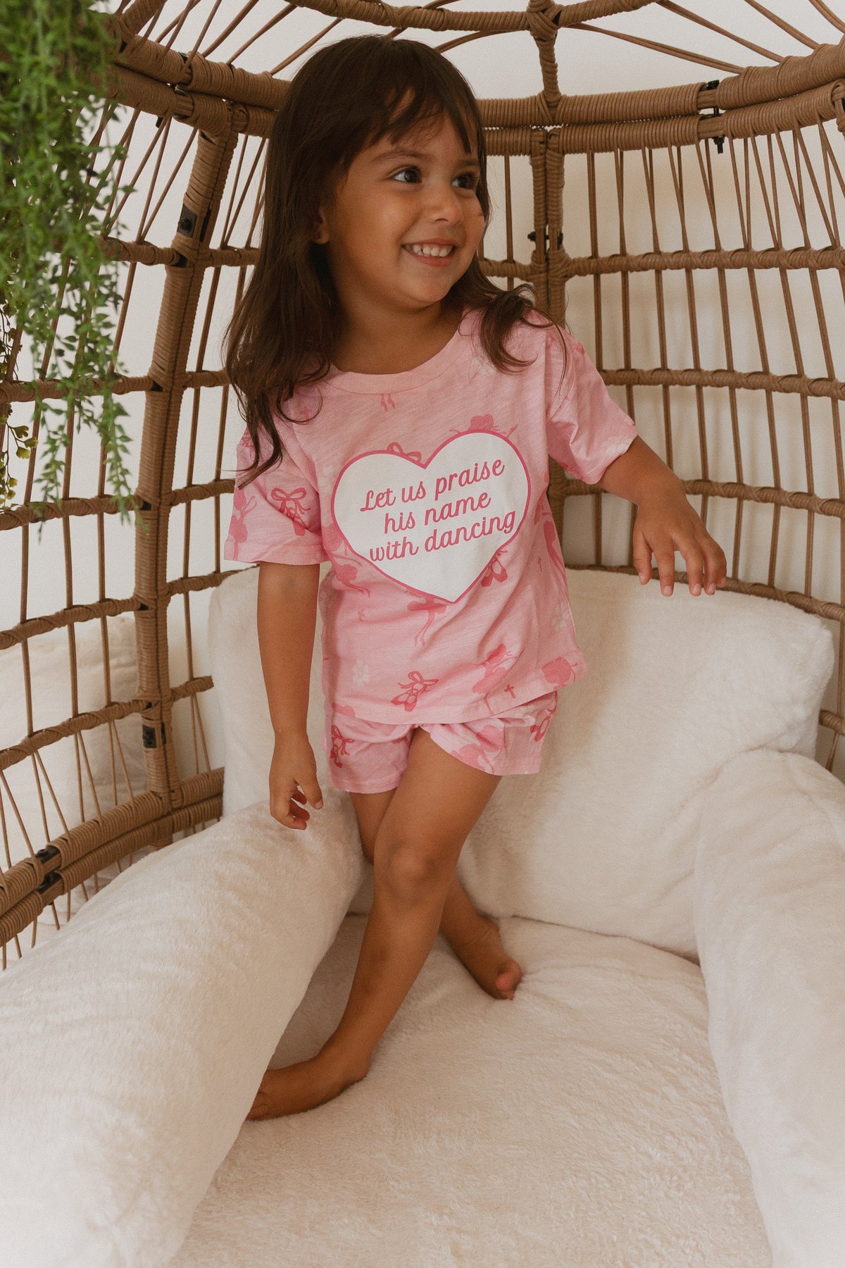 Psalm Ballet Shorts & Tee Set