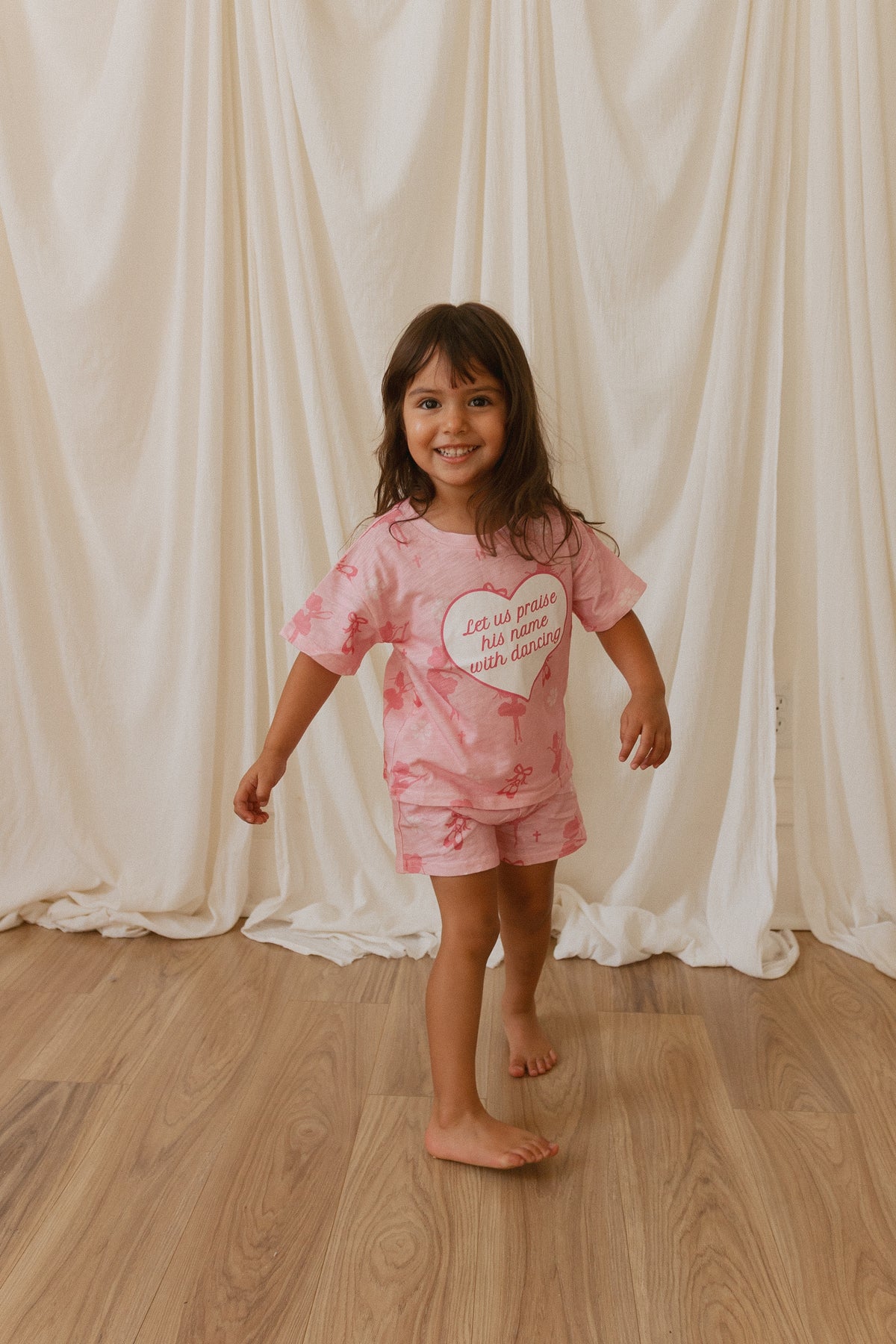 Psalm Ballet Shorts & Tee Set