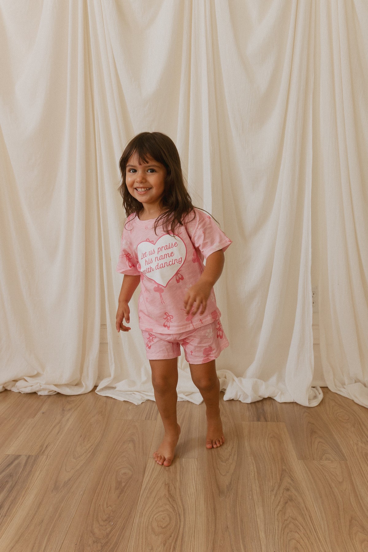 Psalm Ballet Shorts & Tee Set