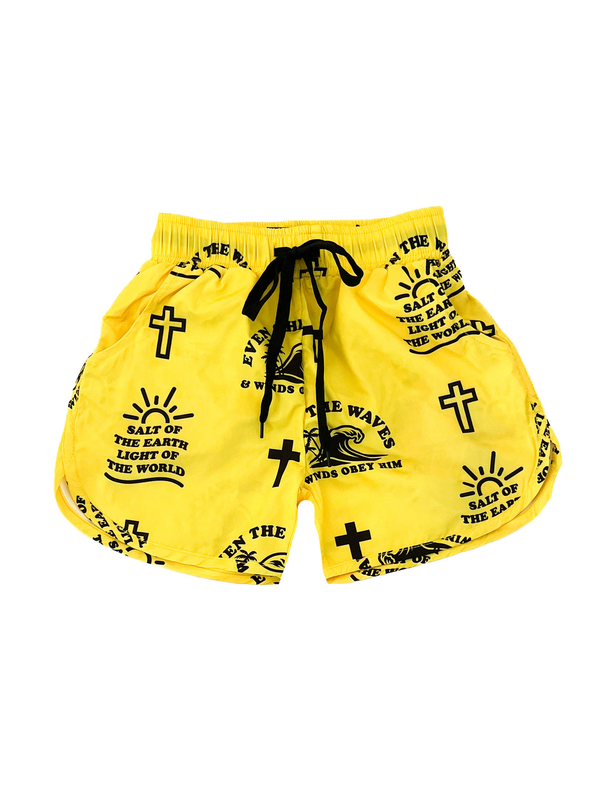Waves & Winds Obey Him Swim Shorts