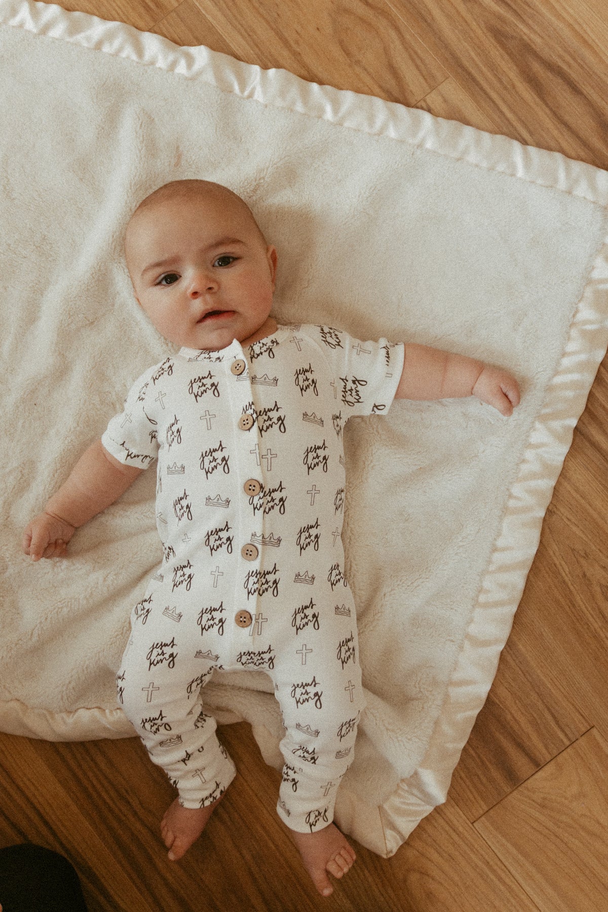 Jesus is King Crown Jumpsuit