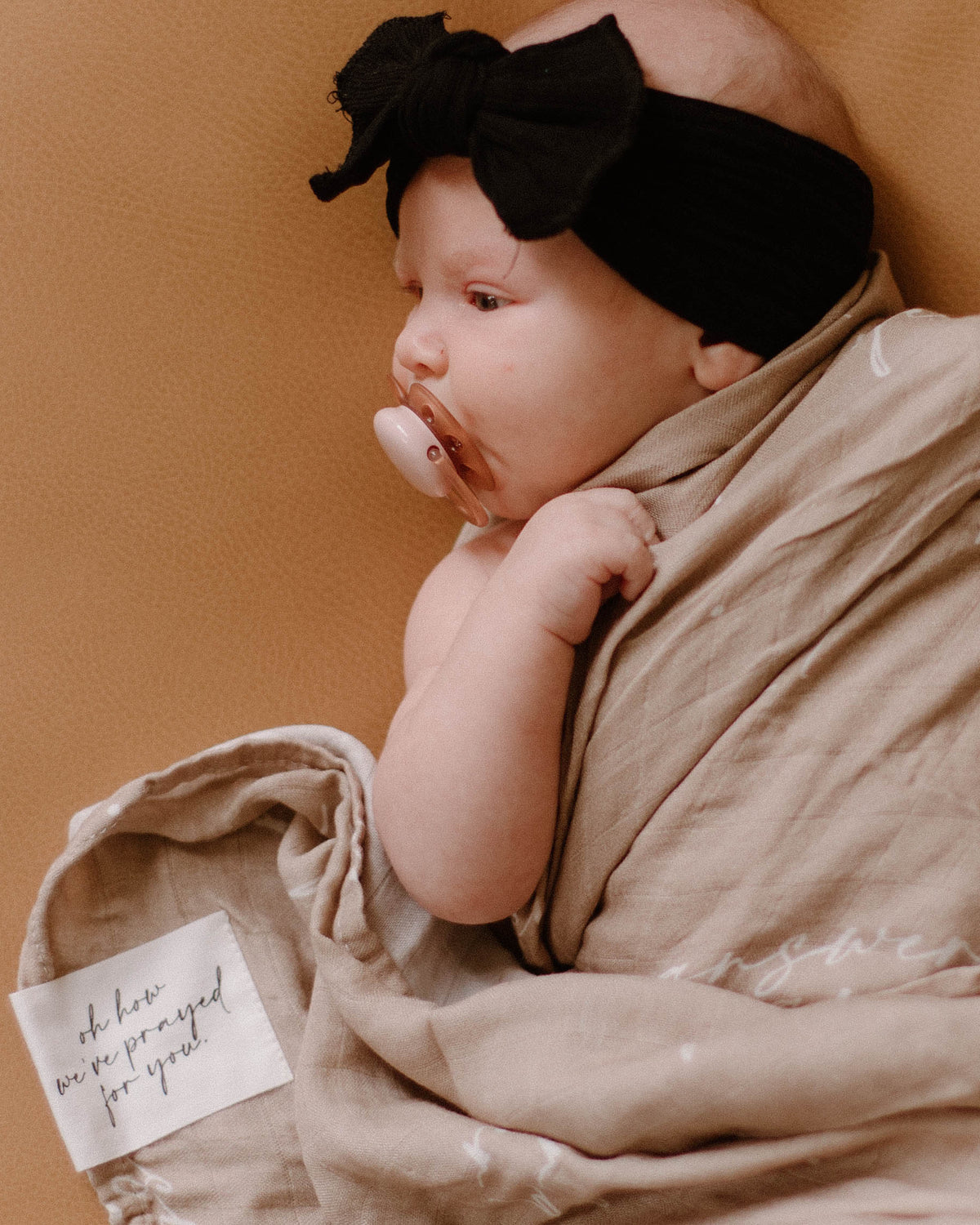 Answered Prayer Swaddle Blanket