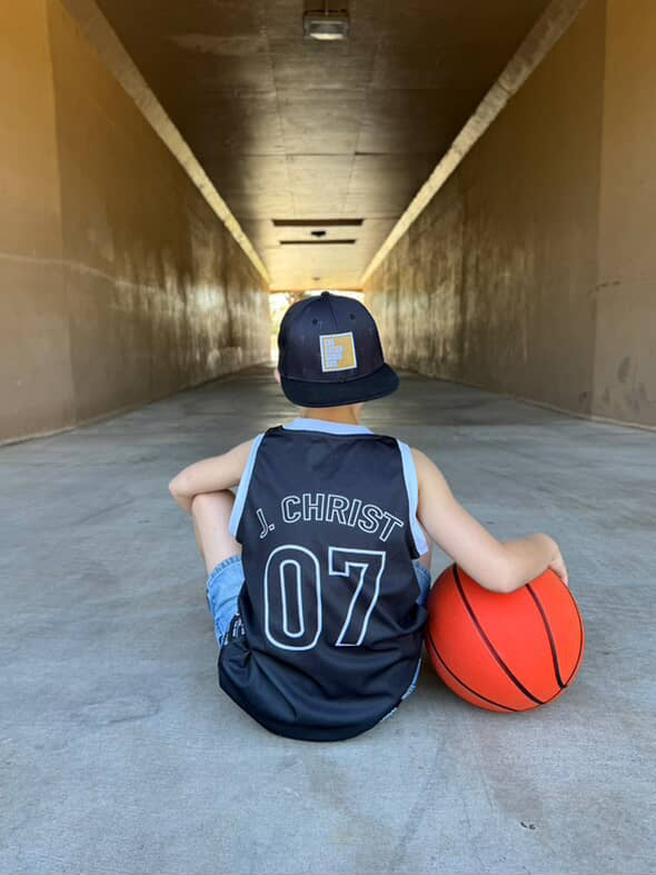 Team Jesus Basketball Jersey