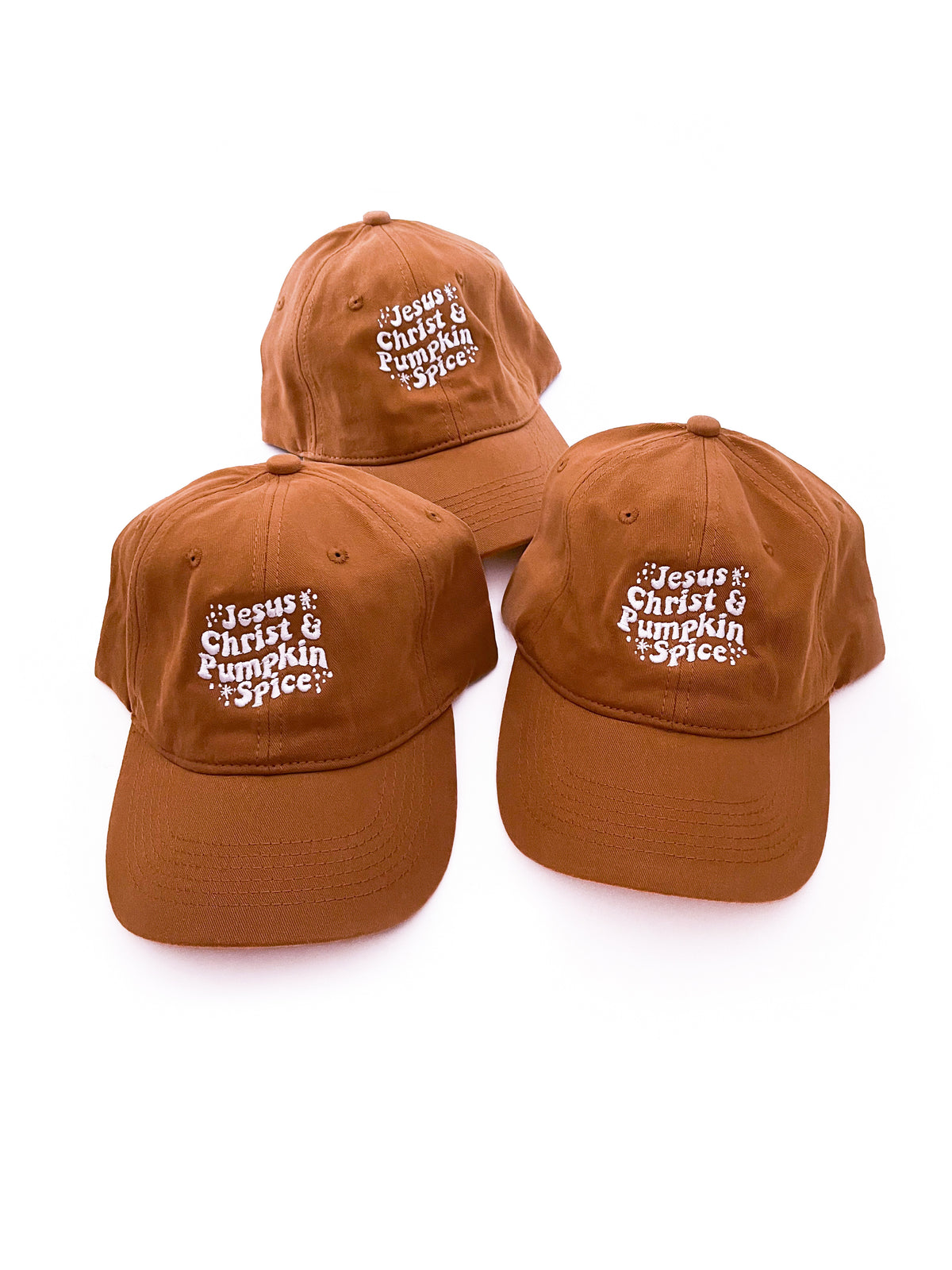 Jesus Christ & Pumpkin Spice Baseball Hat