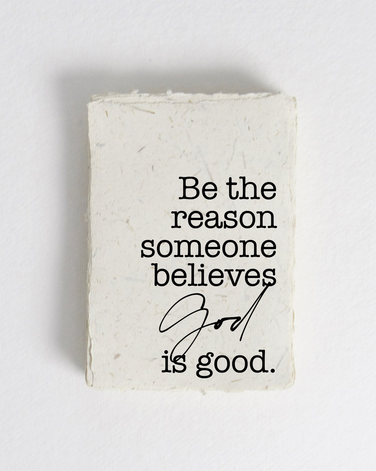 Be The Reason Cotton Print