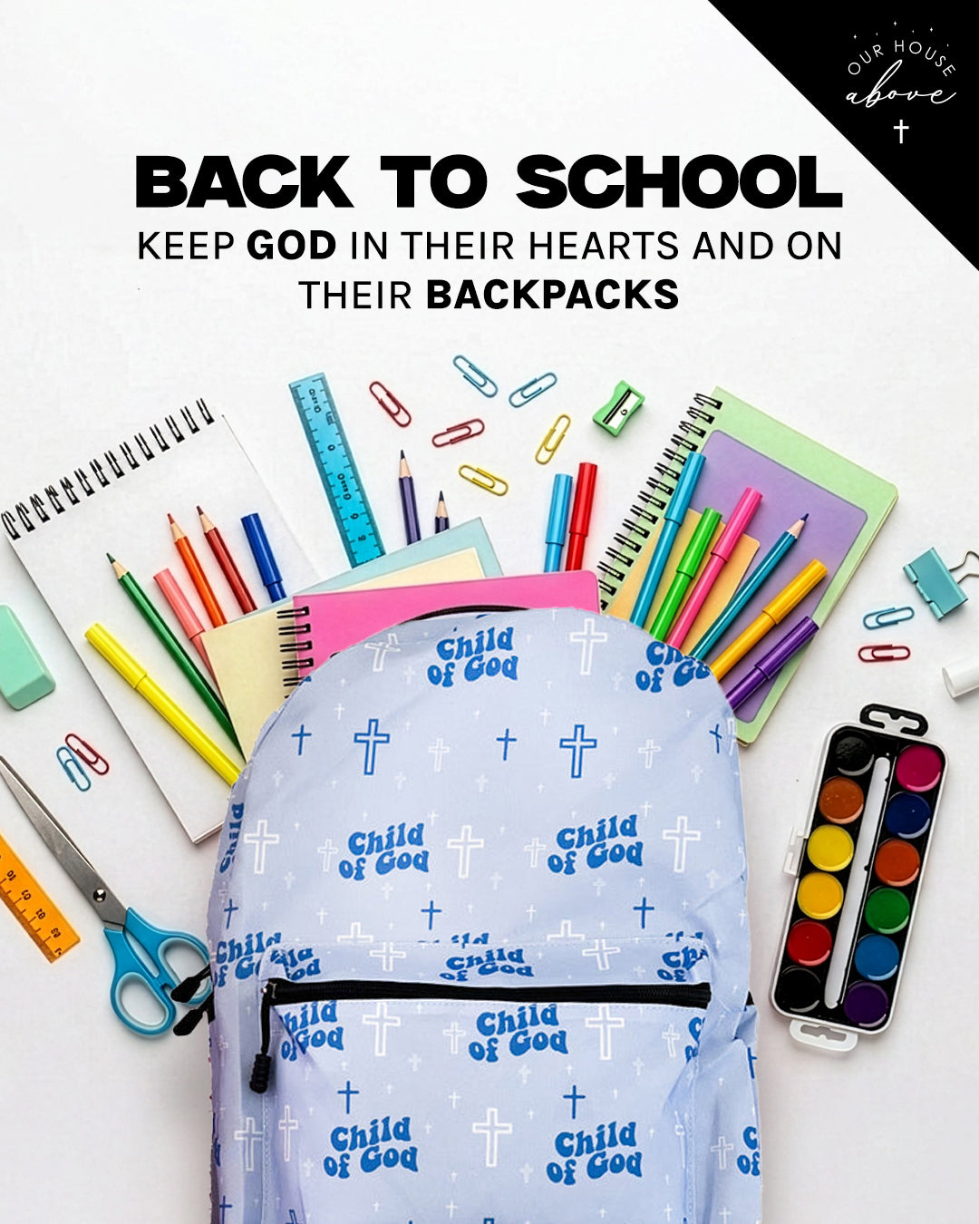 Child of God Backpack & Lunch Box