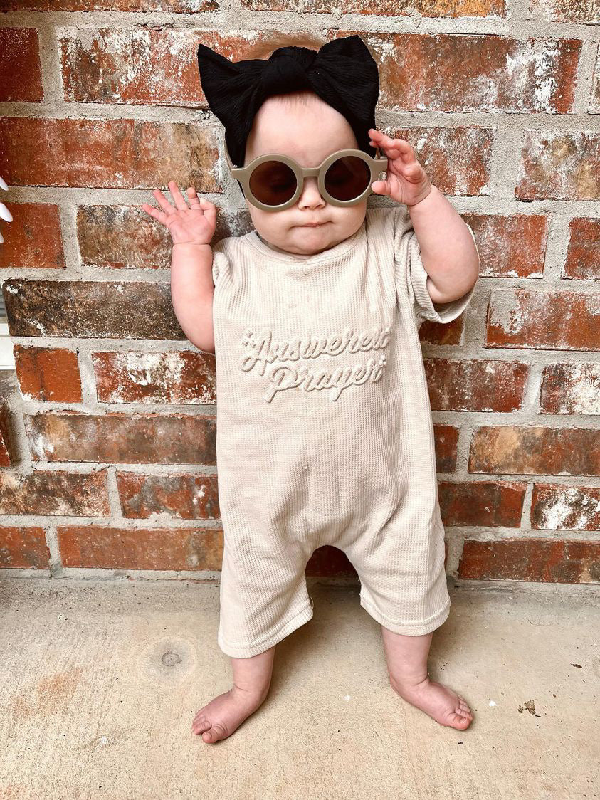 Answered Prayer Waffle Jumpsuit