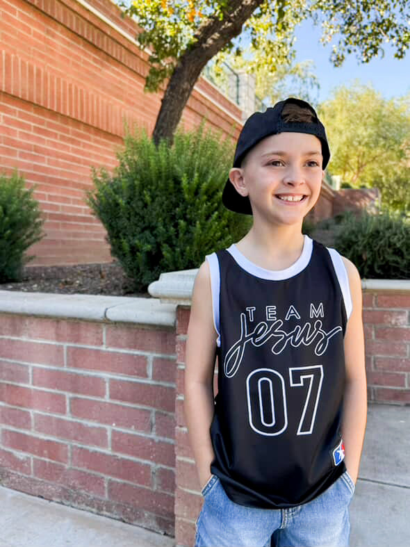 Team Jesus Basketball Jersey