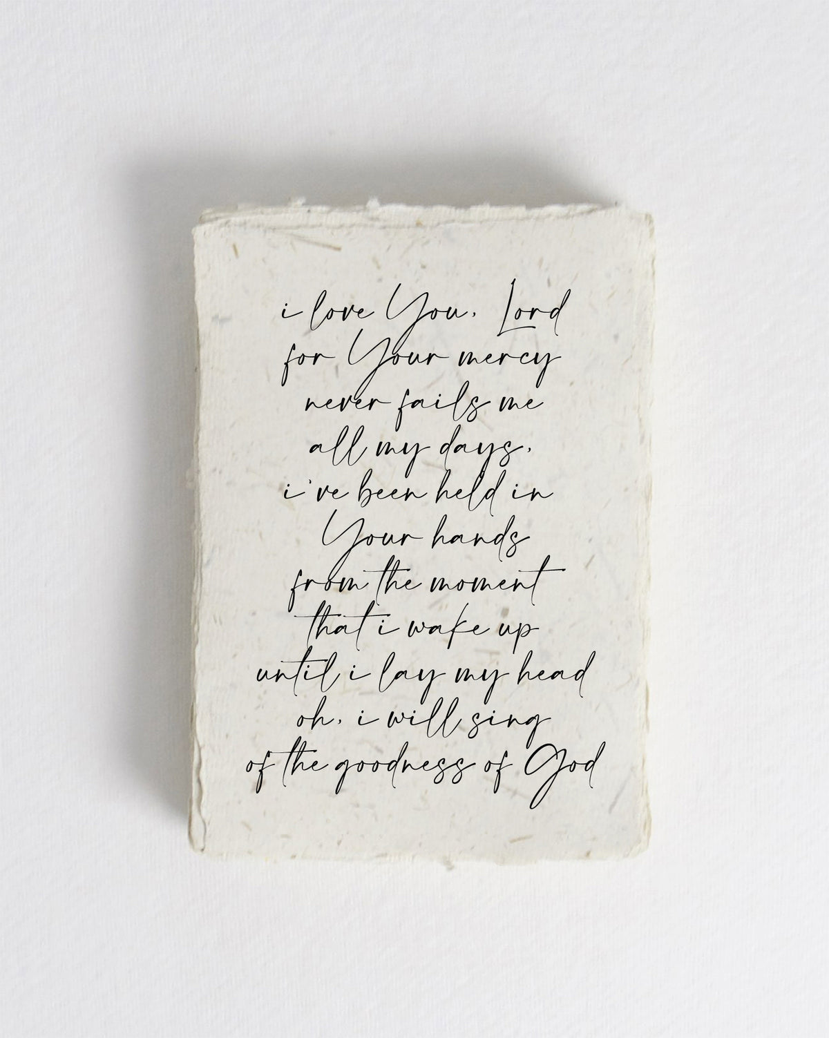 Goodness Of God Cotton Print