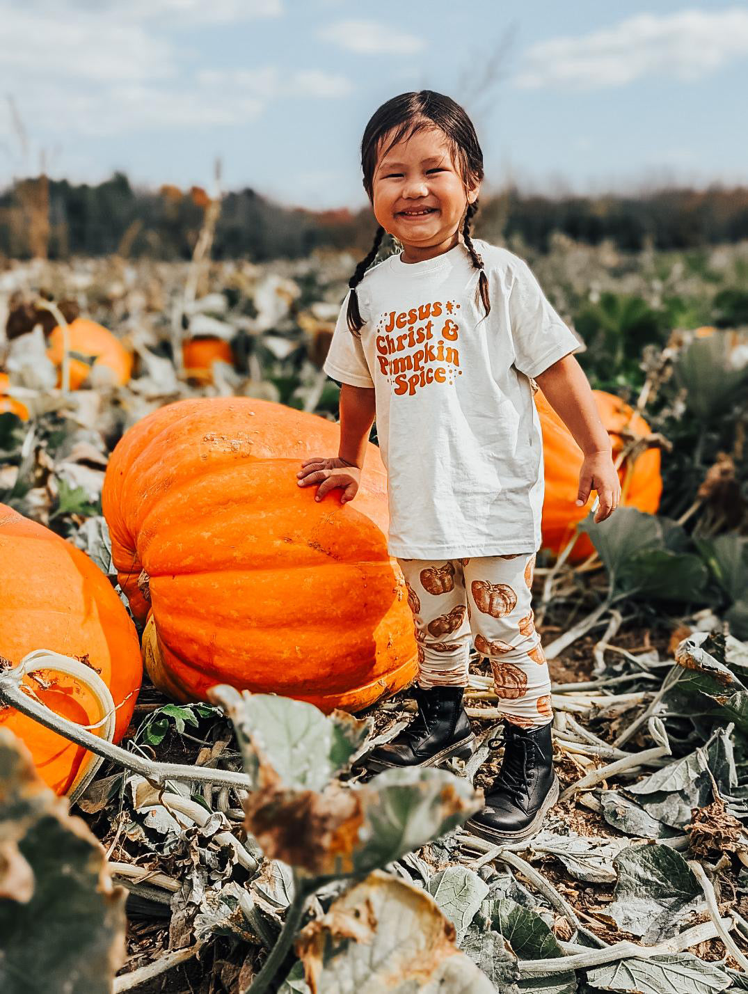 Jesus Christ & Pumpkin Spice Tee