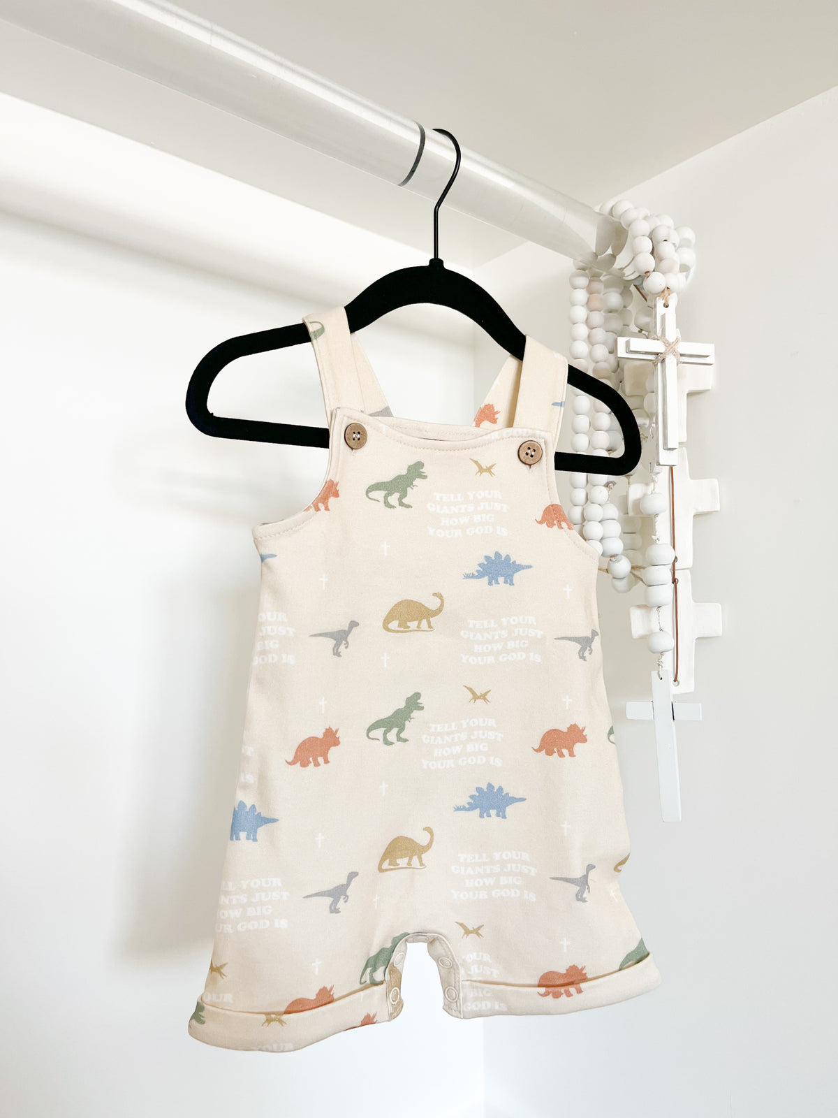 Tell Your Giants Dino Overalls