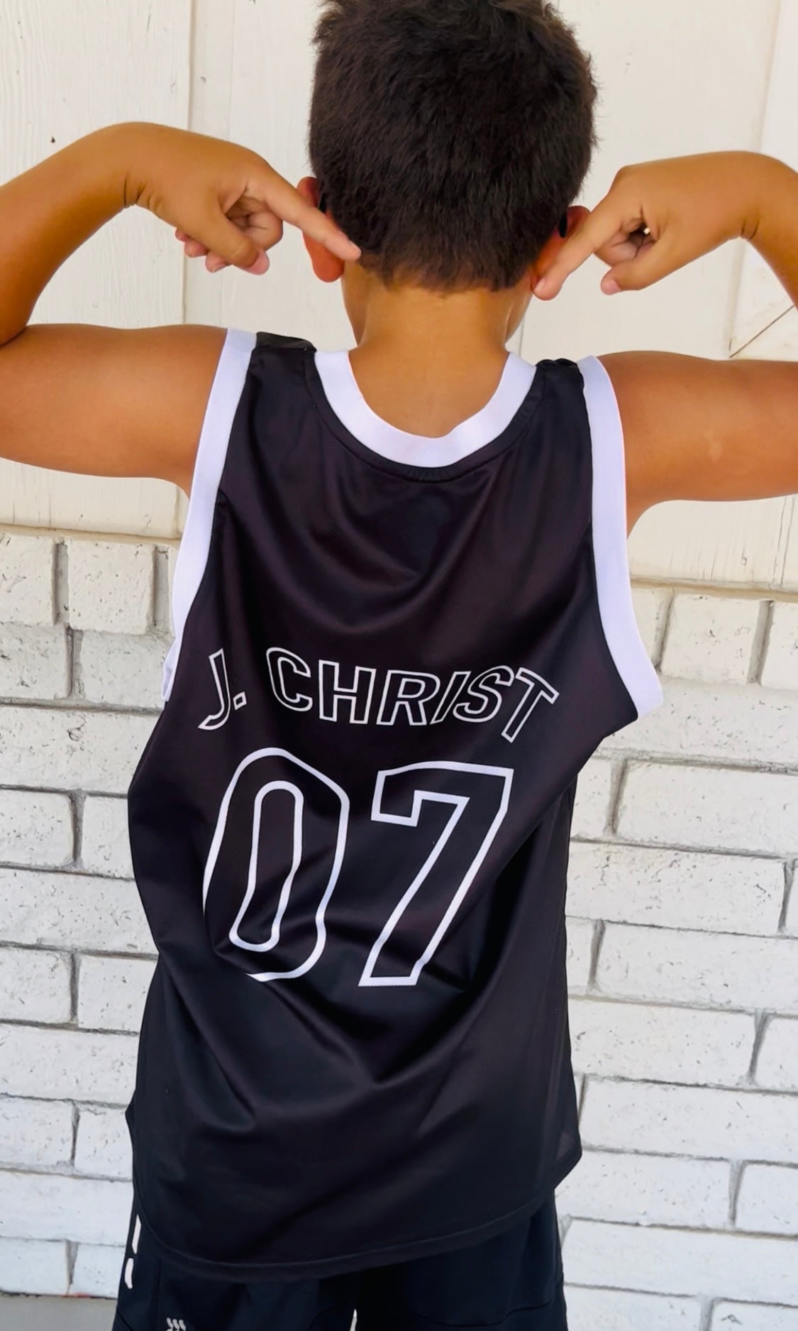 Team Jesus Basketball Jersey