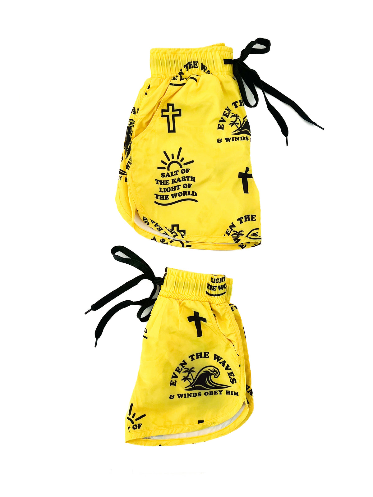 Waves & Winds Obey Him Swim Shorts