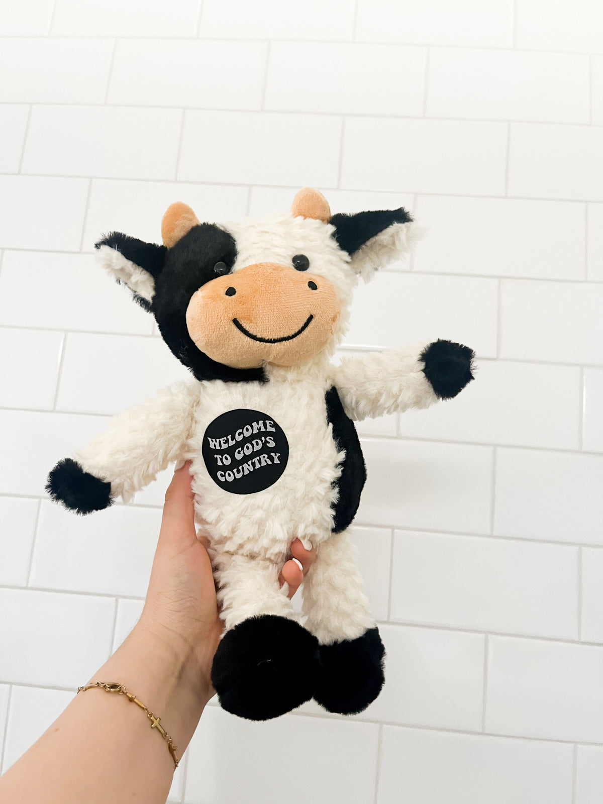 Welcome To God's Country Cow Stuffy