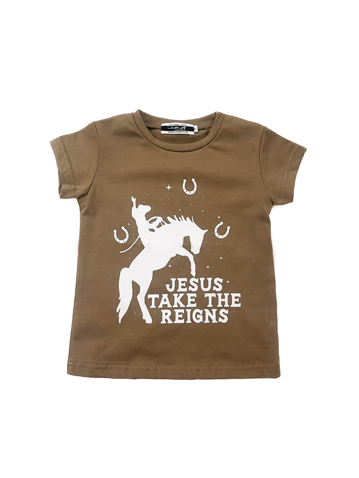 Jesus Take The Reigns Cowboy Tee