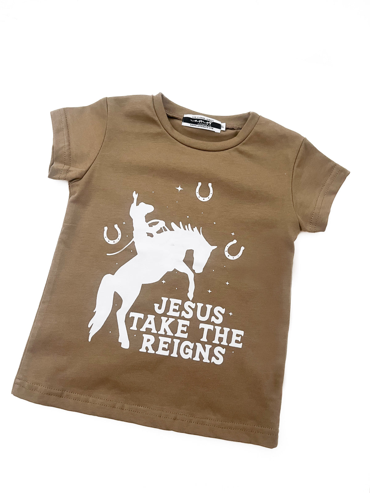 Jesus Take The Reigns Cowboy Tee