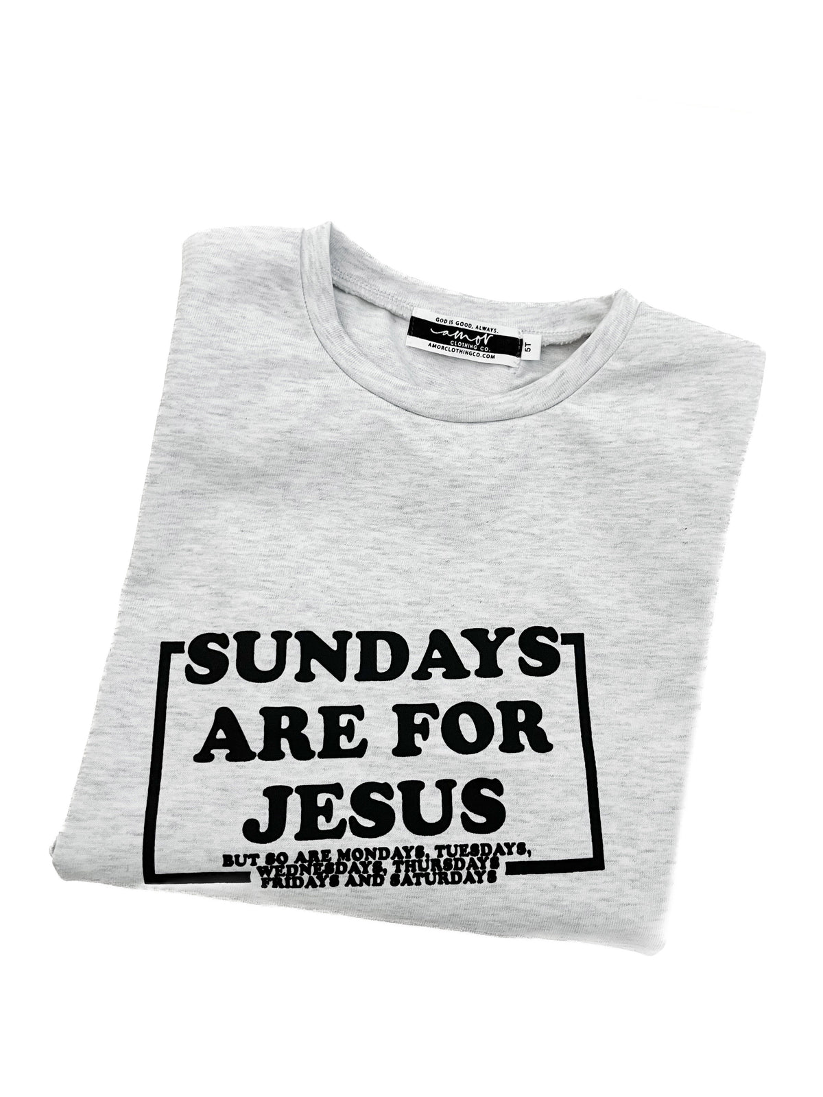 Sundays Are For Jesus Tee