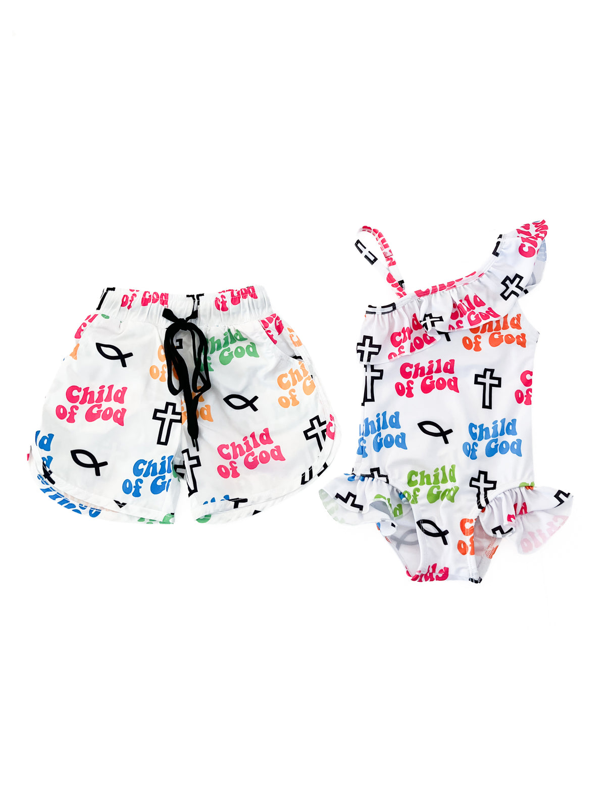 Child of God Swim Shorts