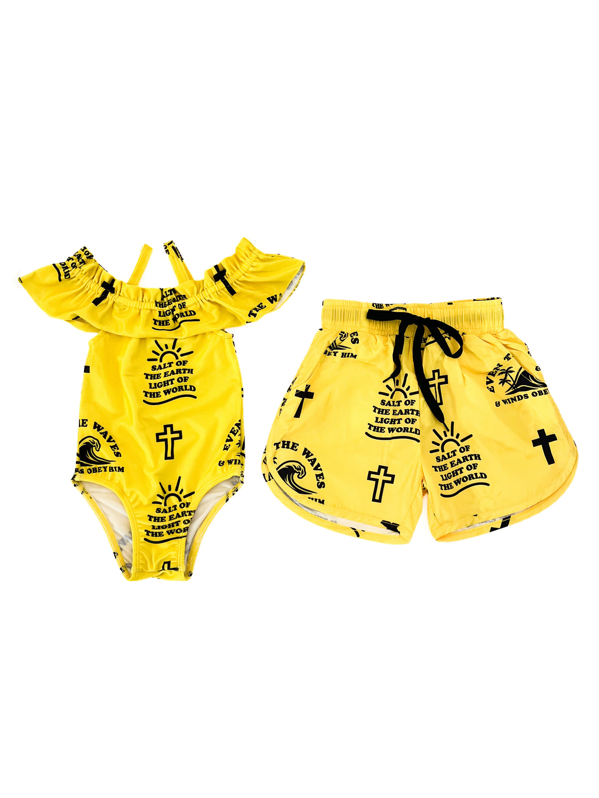 Waves & Winds Obey Him Swimsuit