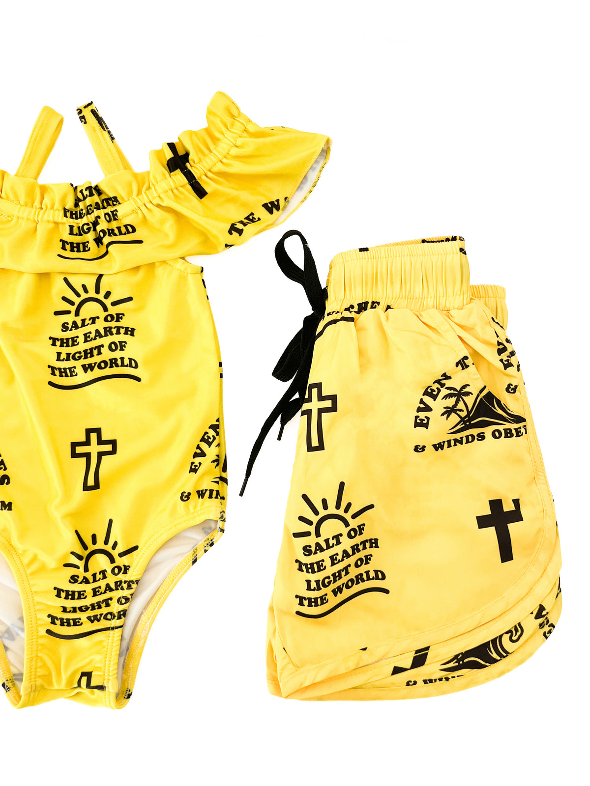 Waves & Winds Obey Him Swimsuit