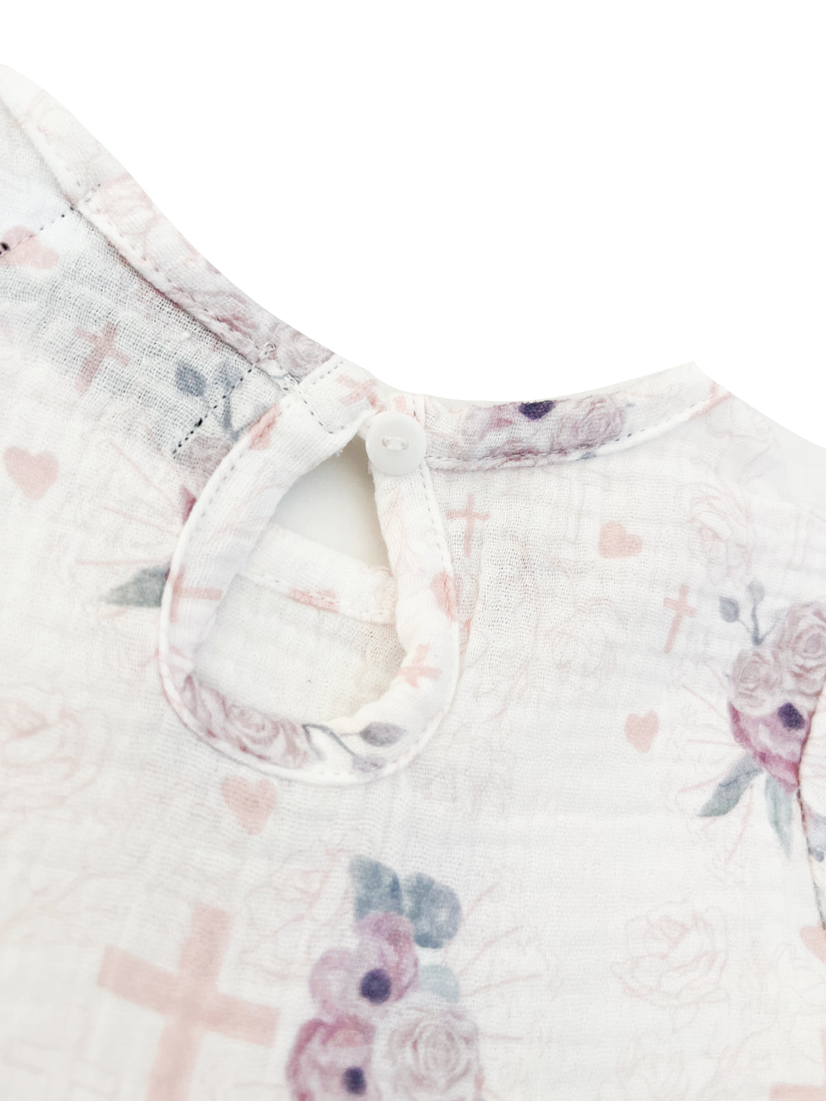 Fearfully and Wonderfully Made Cross and Floral Dress