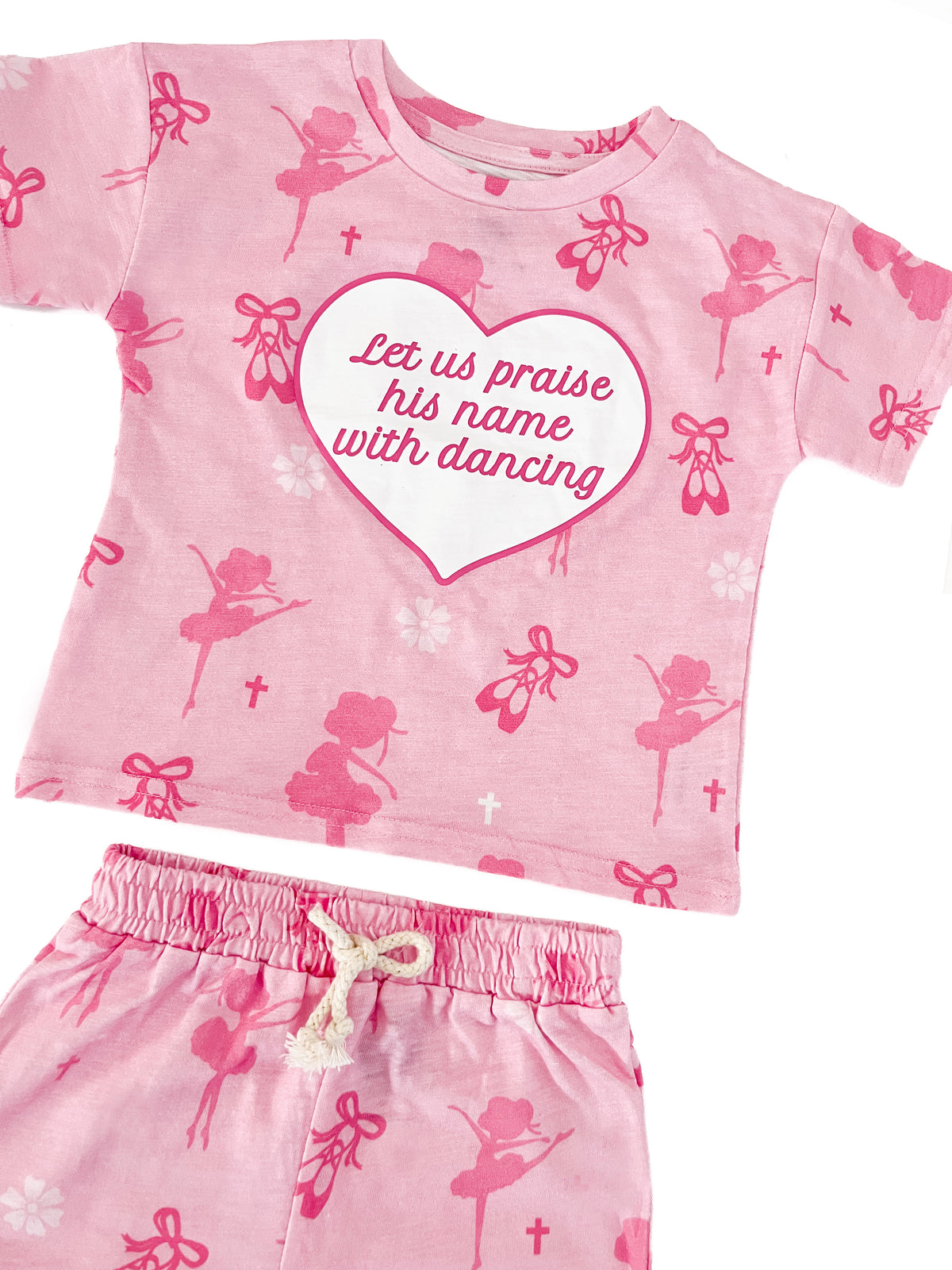 Psalm Ballet Shorts & Tee Set