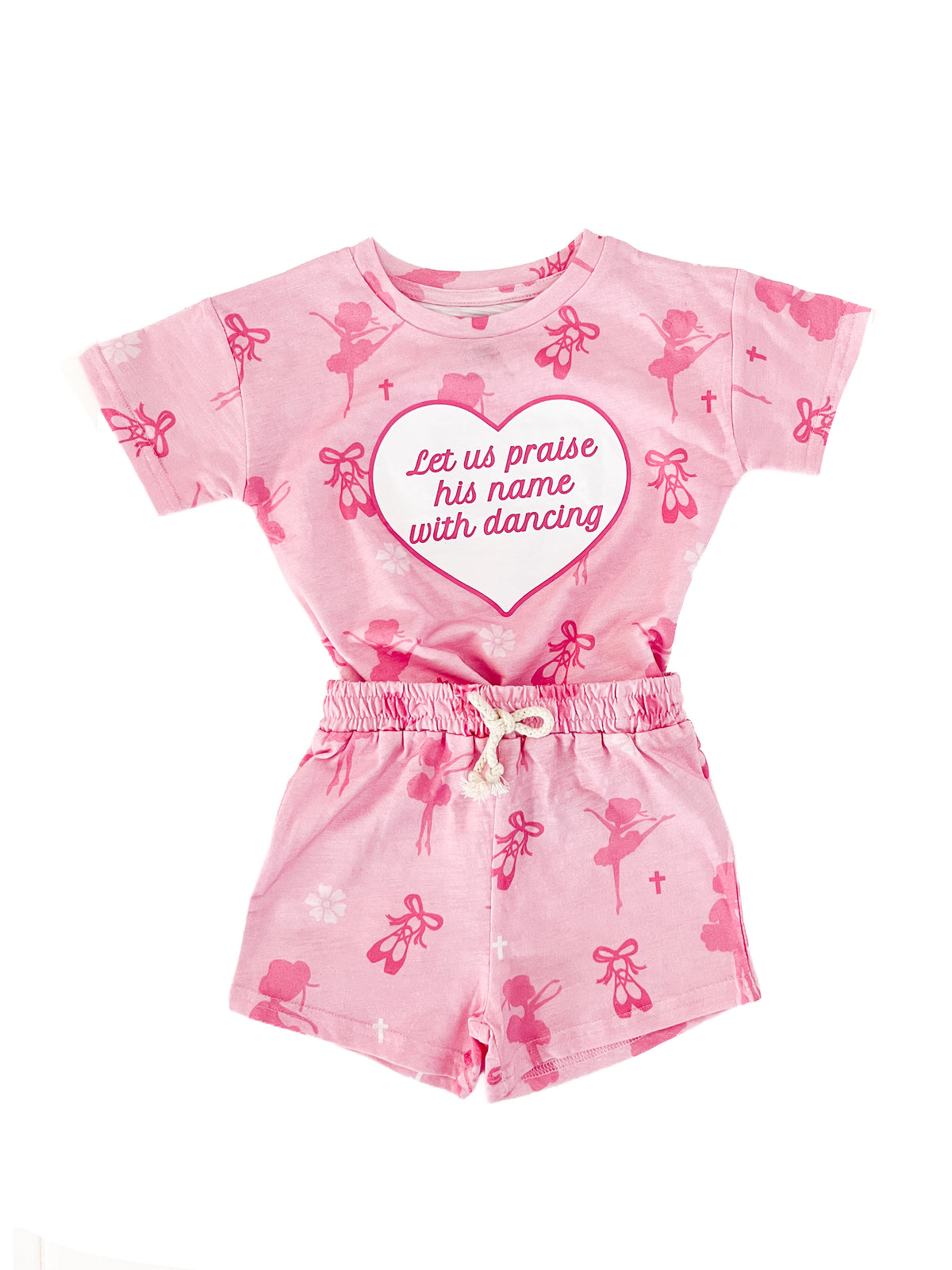 Psalm Ballet Shorts & Tee Set
