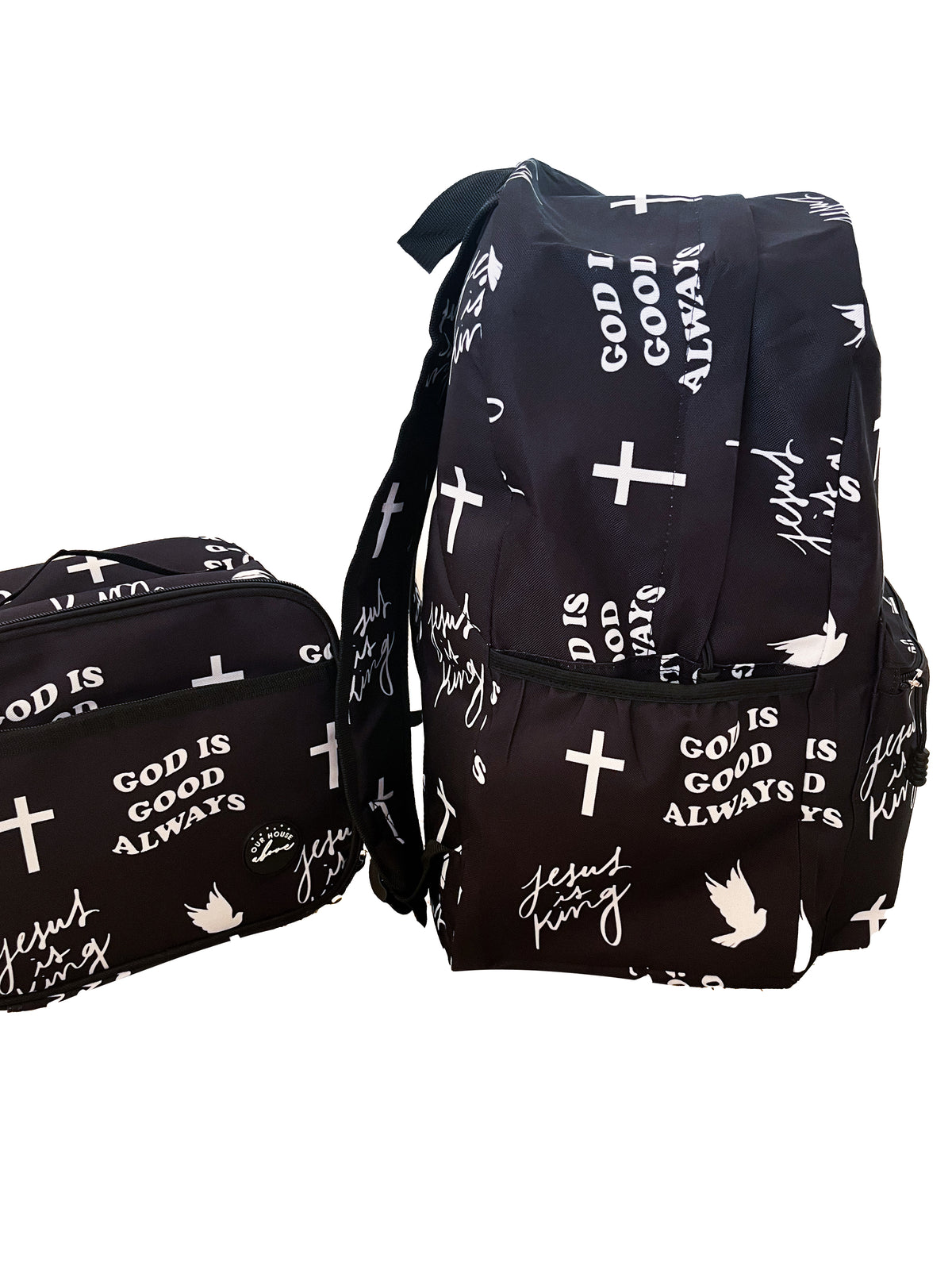 Jesus is King Backpack & Lunch Box