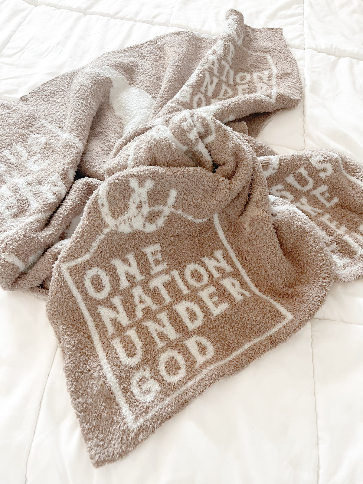 Jesus Take the Reins Plush Blanket