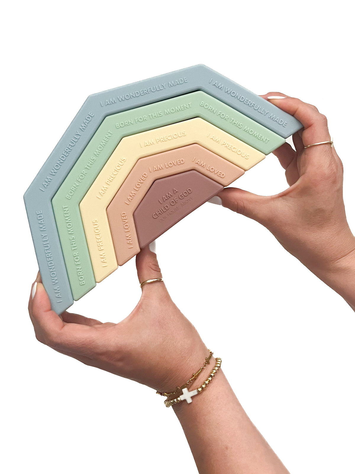Noah's Rainbow Silicone Toy
