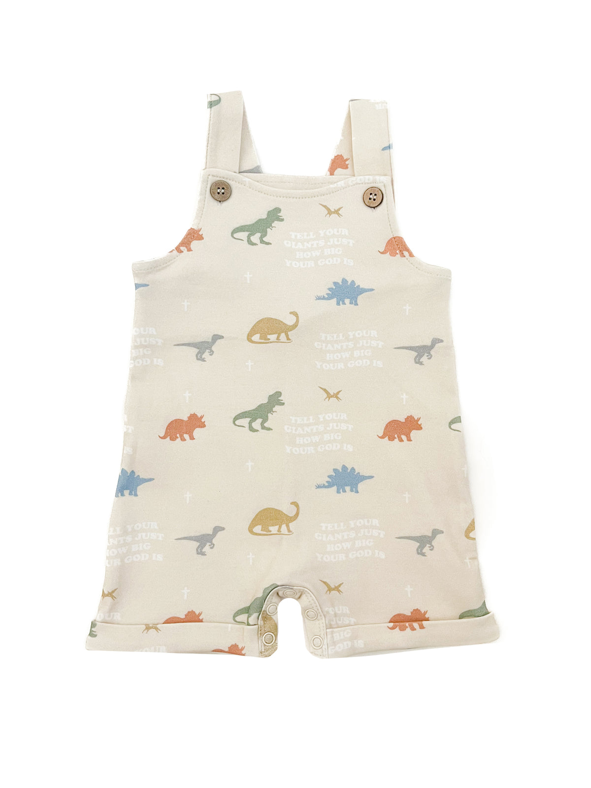 Tell Your Giants Dino Overalls