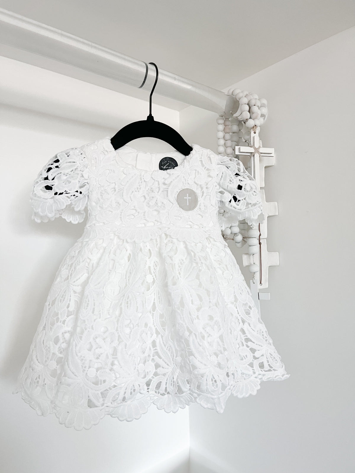 Proverbs Lace Cross Dress