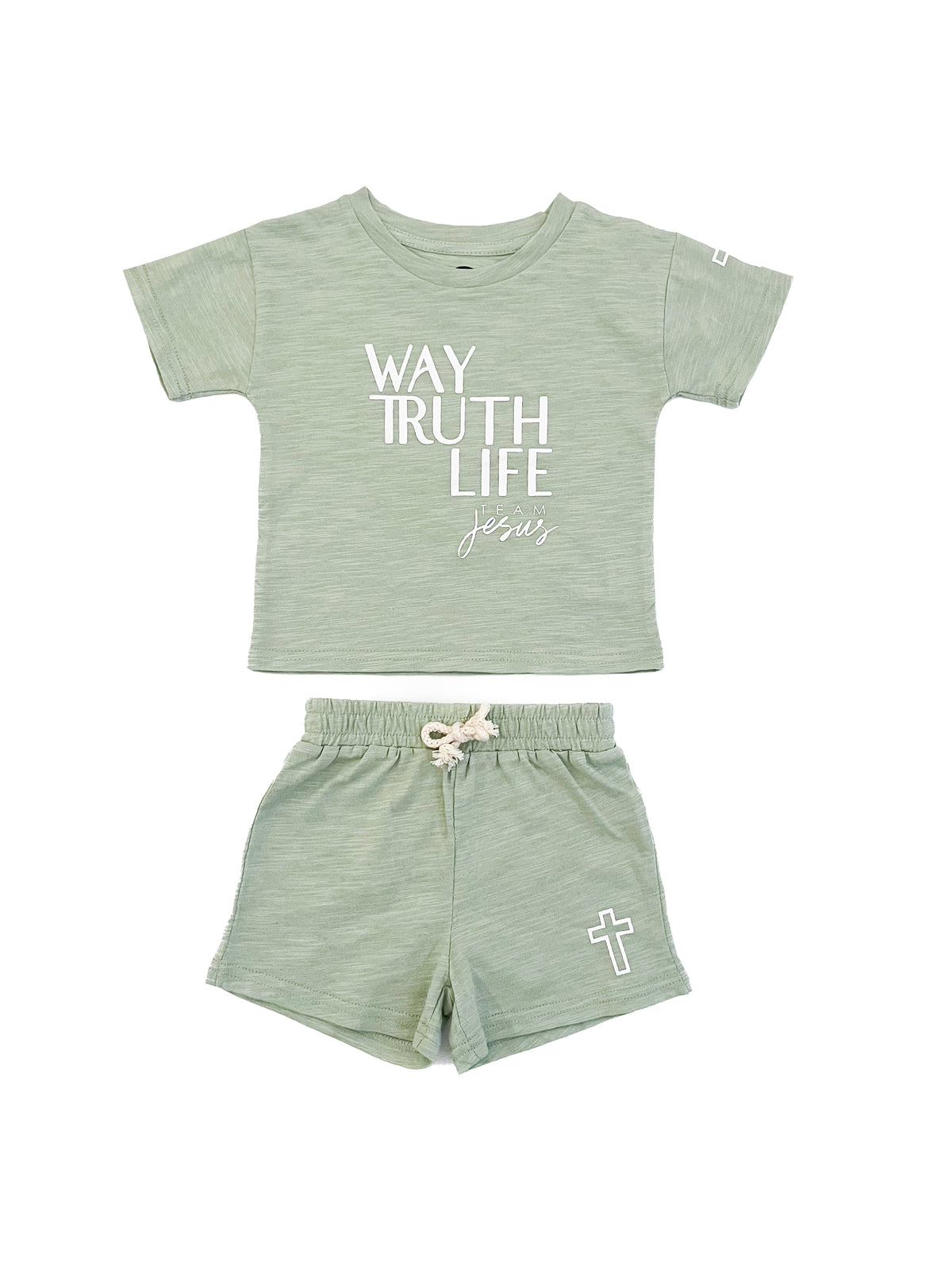 Way, Truth, Life Shorts & Tee Set