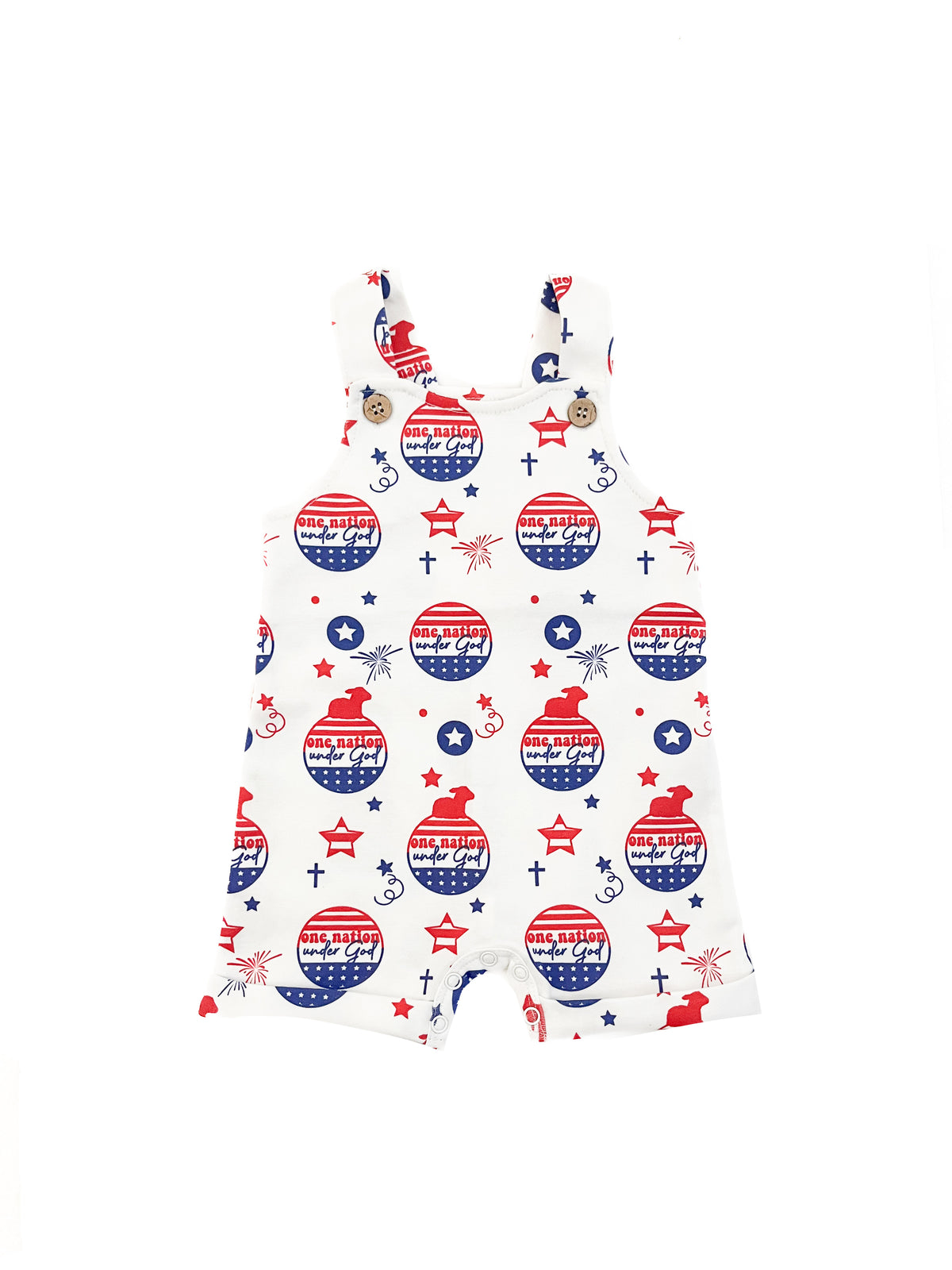 One Nation Under God Overalls