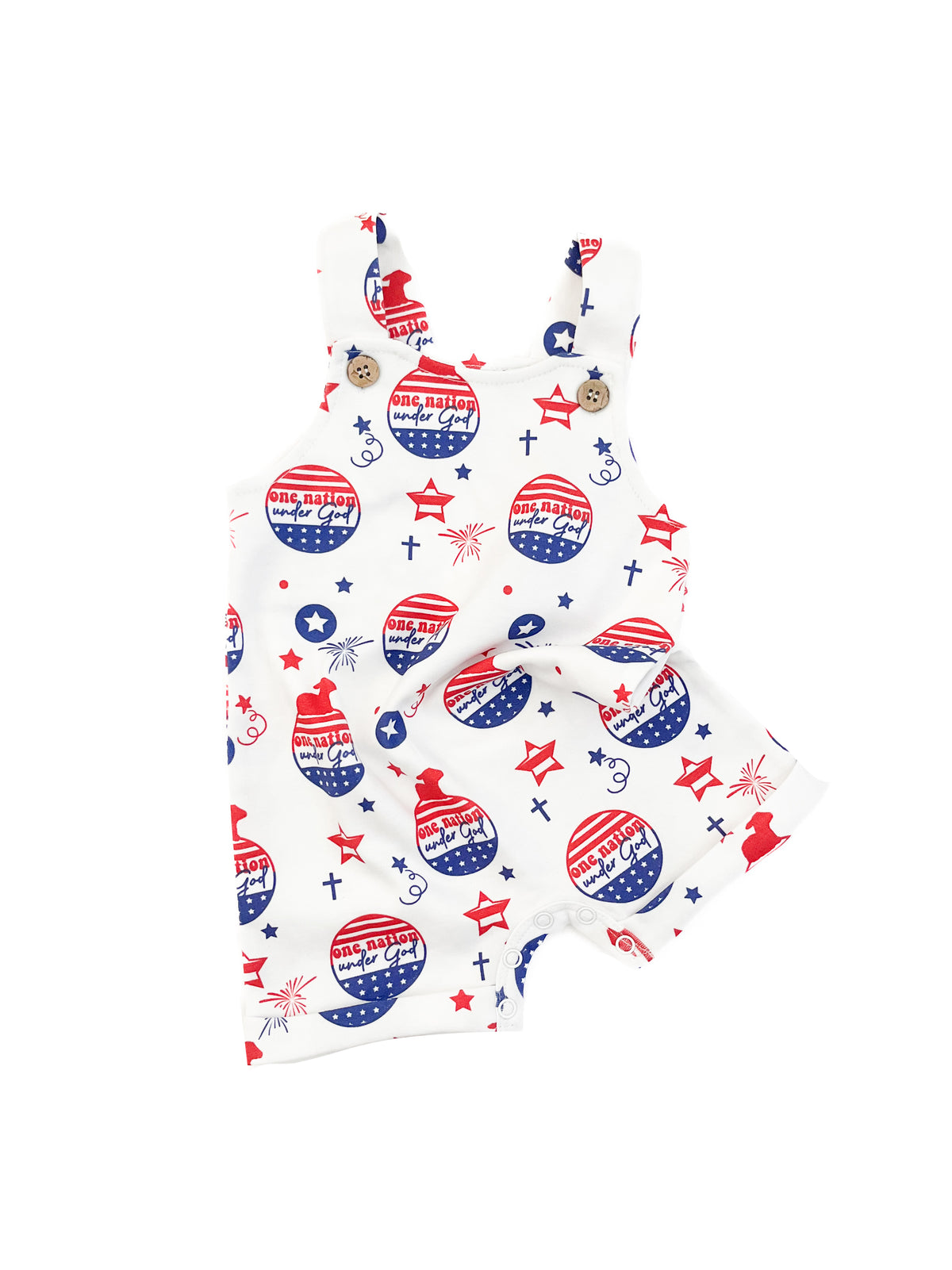 One Nation Under God Overalls