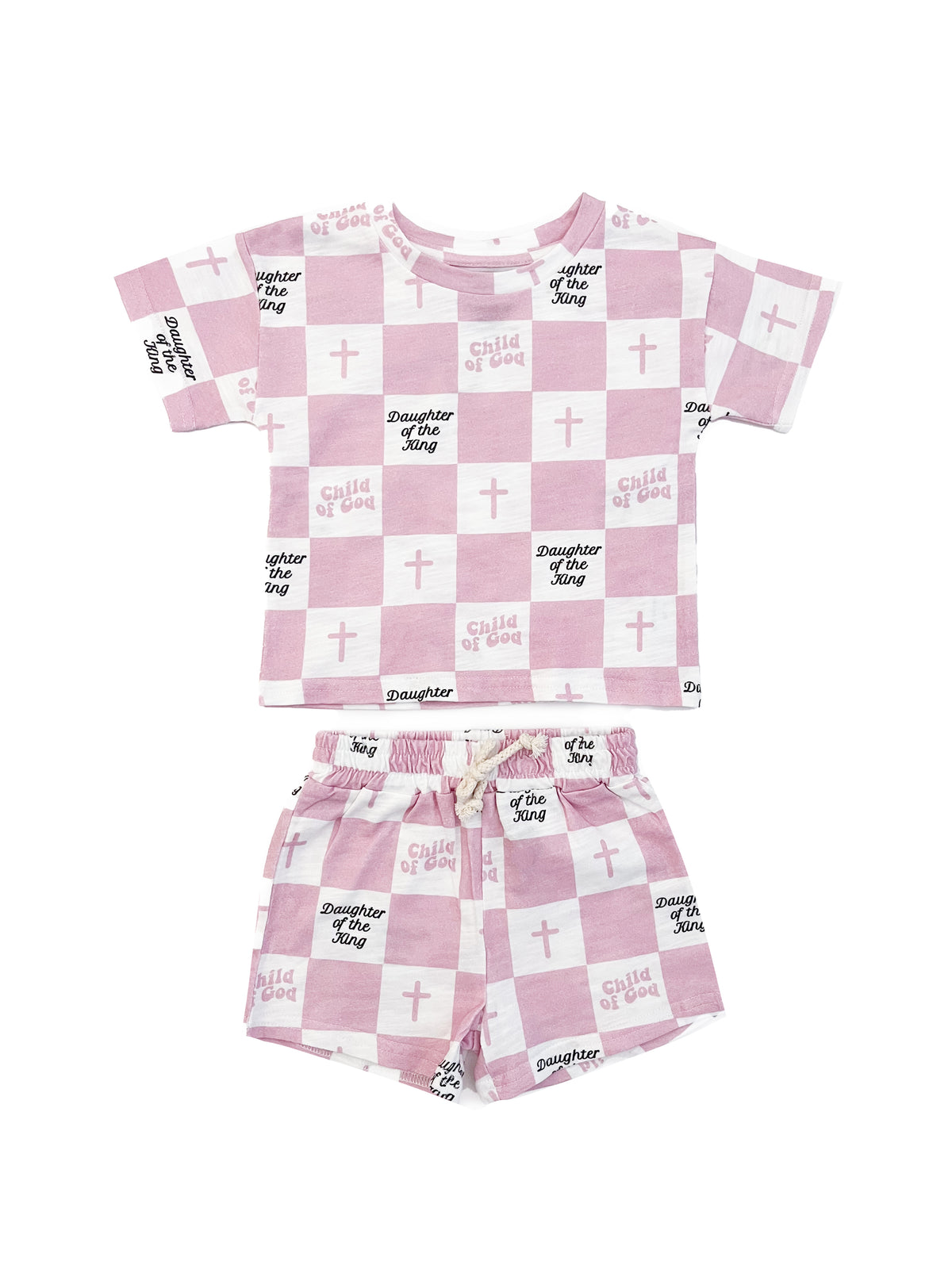 Daughter of the King Shorts & Tee Set